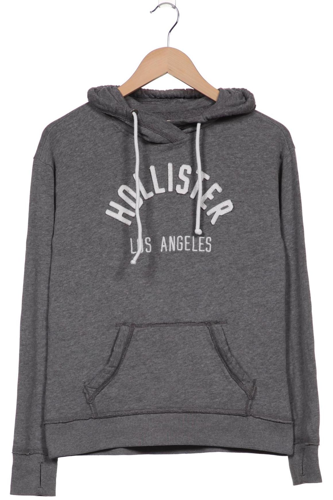 

Hollister Damen Kapuzenpullover, grau, Gr. 36