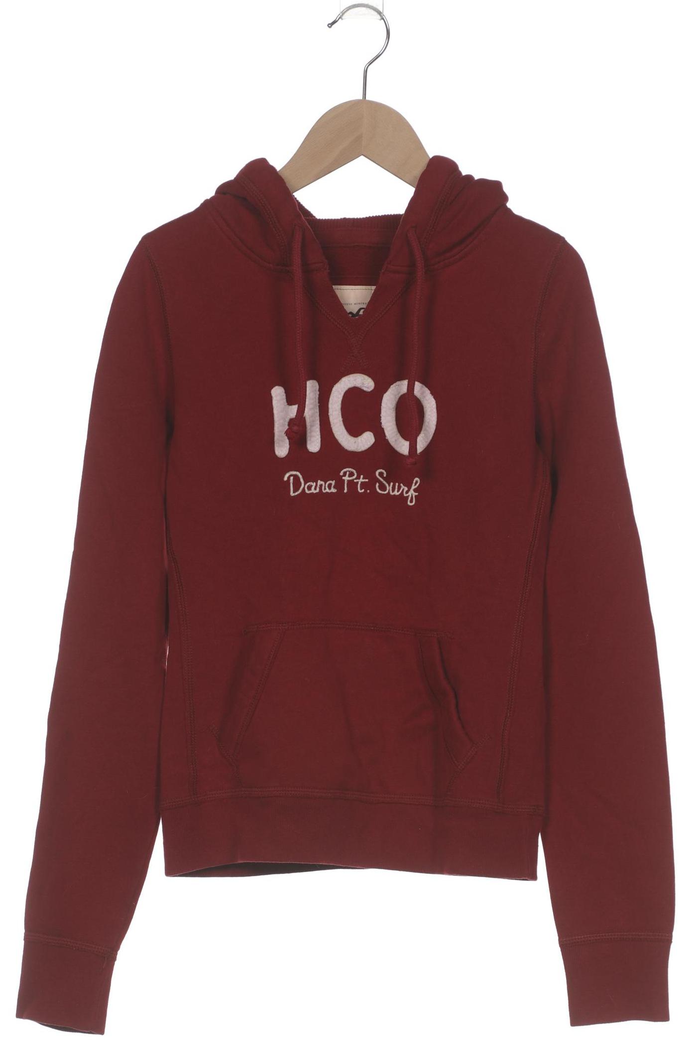 

Hollister Damen Kapuzenpullover, bordeaux, Gr. 34