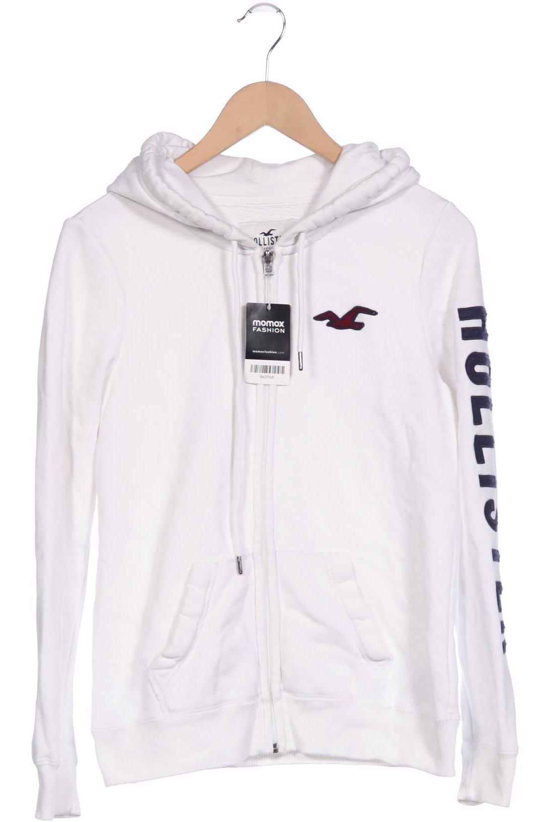 

Hollister Damen Kapuzenpullover, weiß, Gr. 36