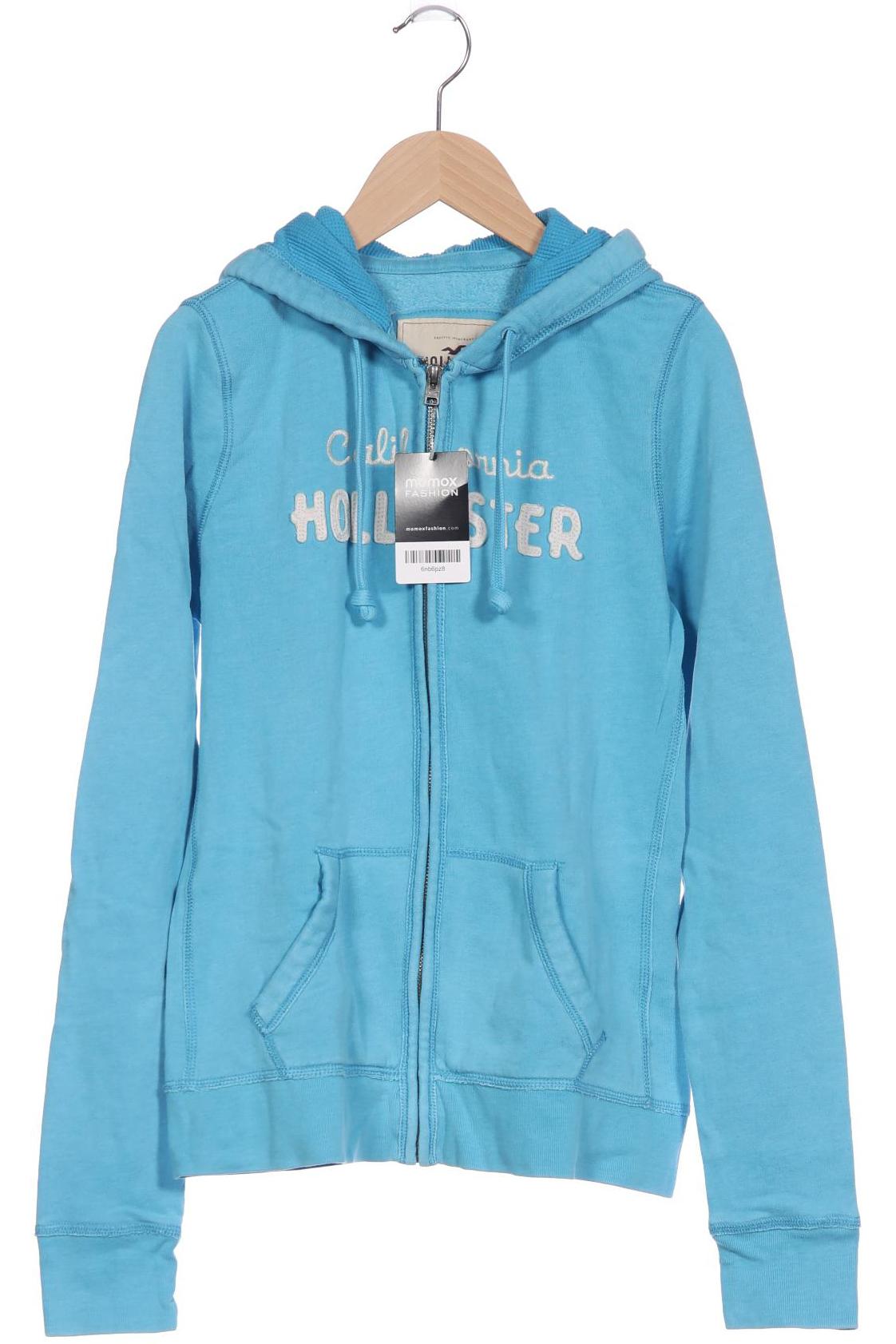 

Hollister Damen Kapuzenpullover, blau, Gr. 42