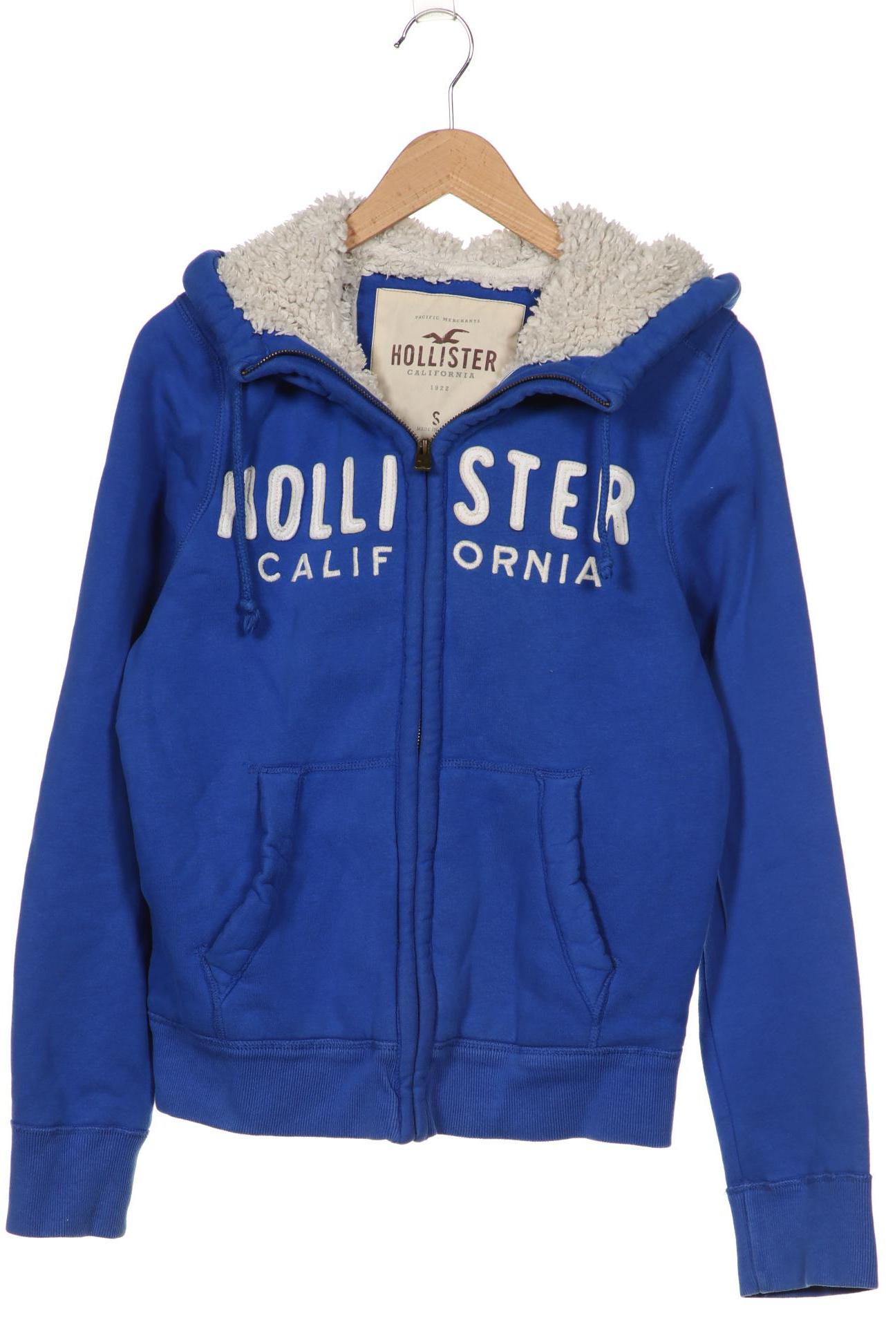 

Hollister Damen Kapuzenpullover, blau, Gr. 36