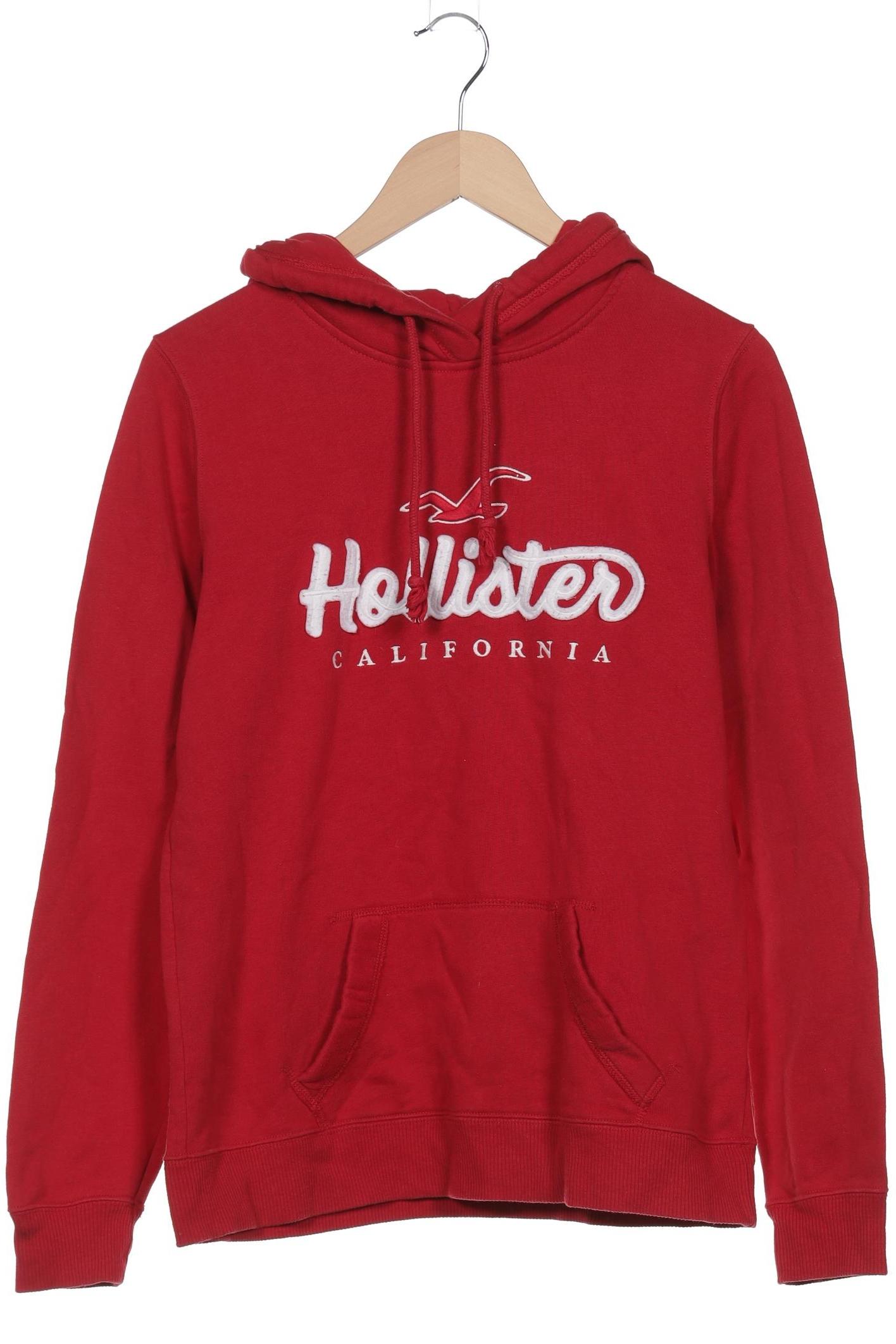 

Hollister Damen Kapuzenpullover, rot, Gr. 38