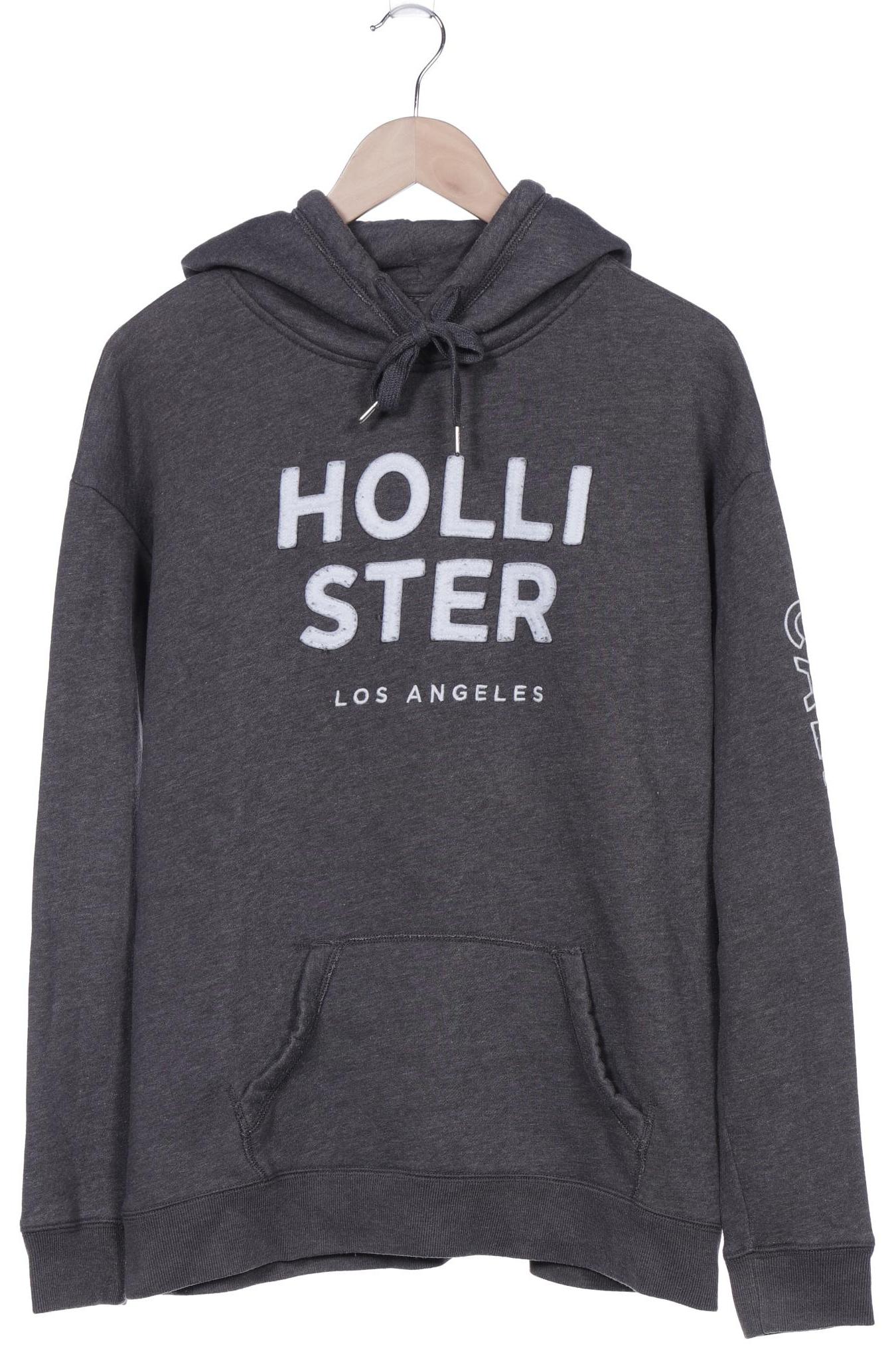 

Hollister Damen Kapuzenpullover, grau, Gr. 42