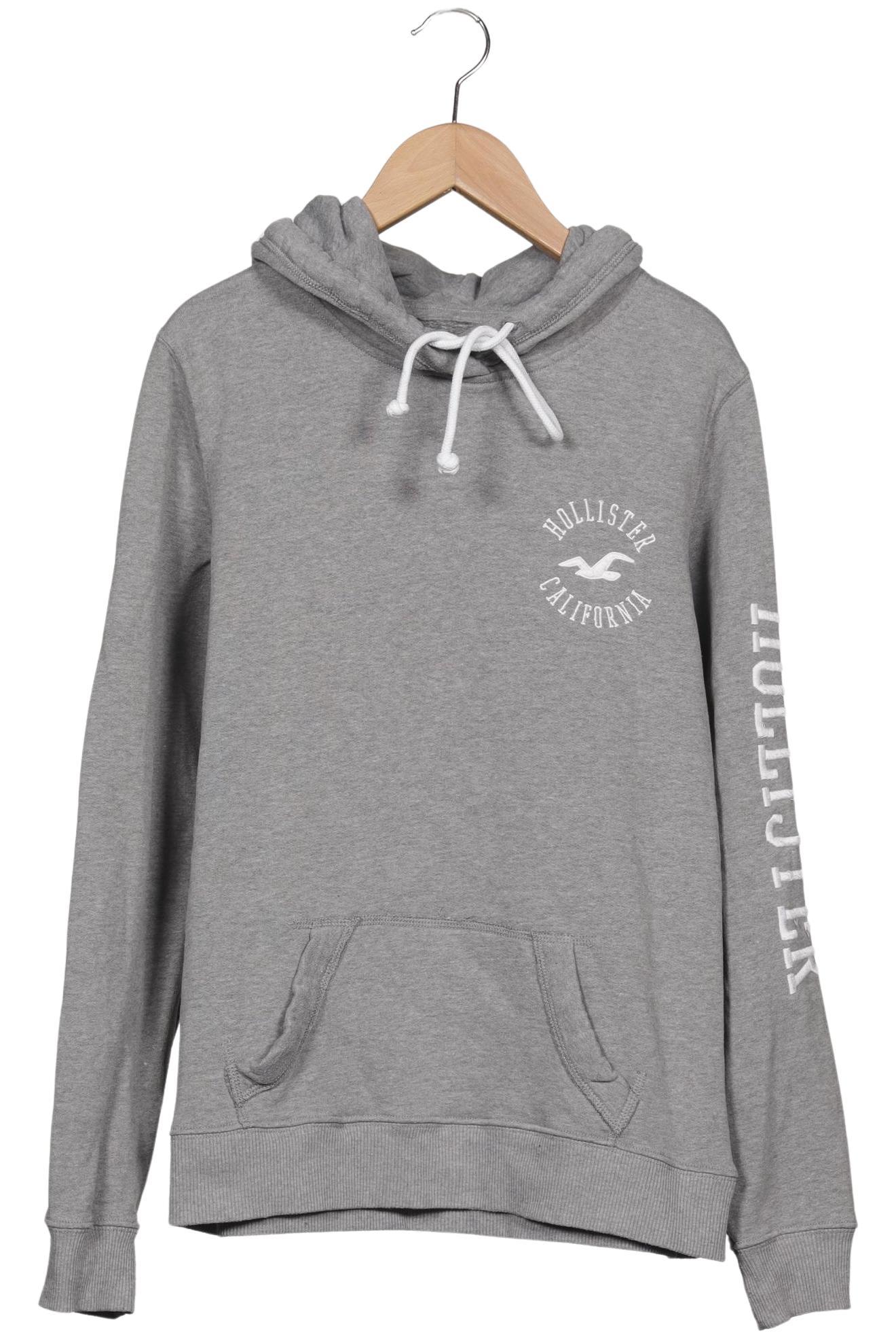 

Hollister Damen Kapuzenpullover, grau, Gr. 38