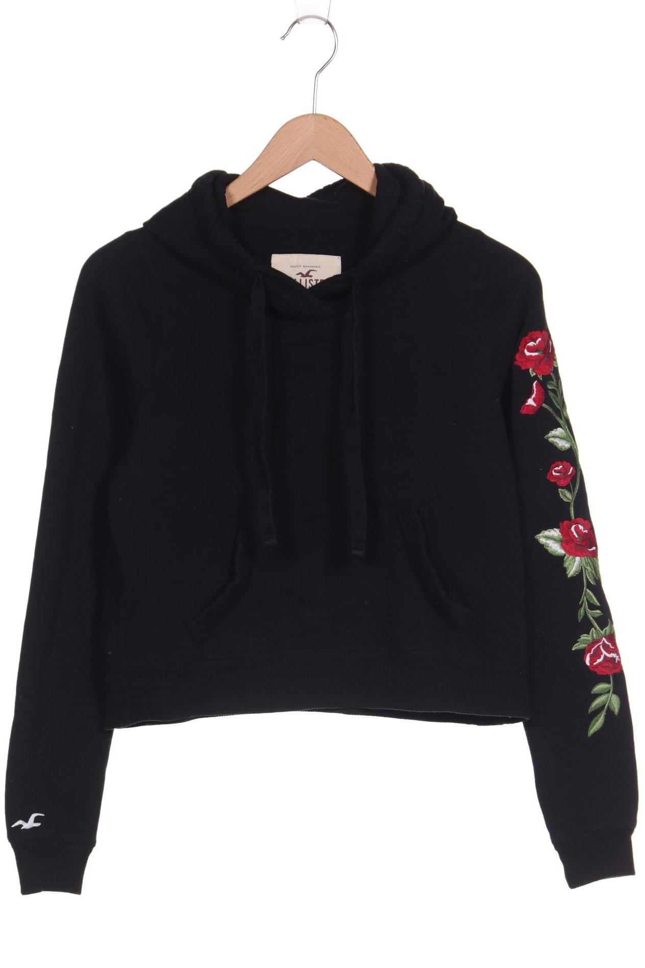 

Hollister Damen Kapuzenpullover, schwarz, Gr. 34