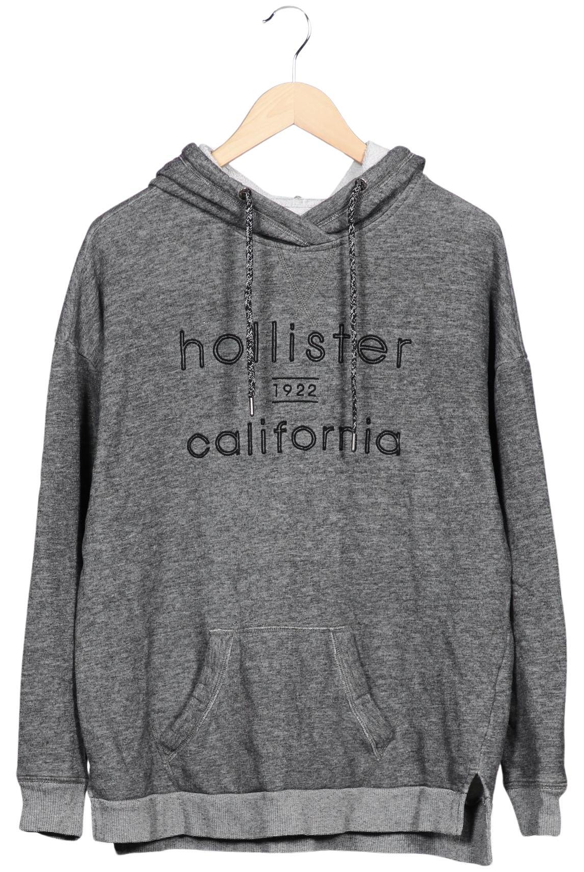 

Hollister Damen Kapuzenpullover, grau, Gr. 38