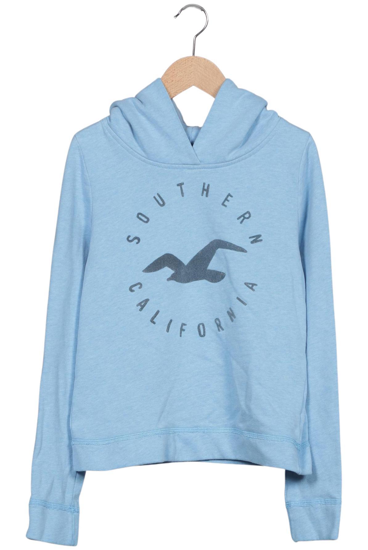 

Hollister Damen Kapuzenpullover, blau, Gr. 36
