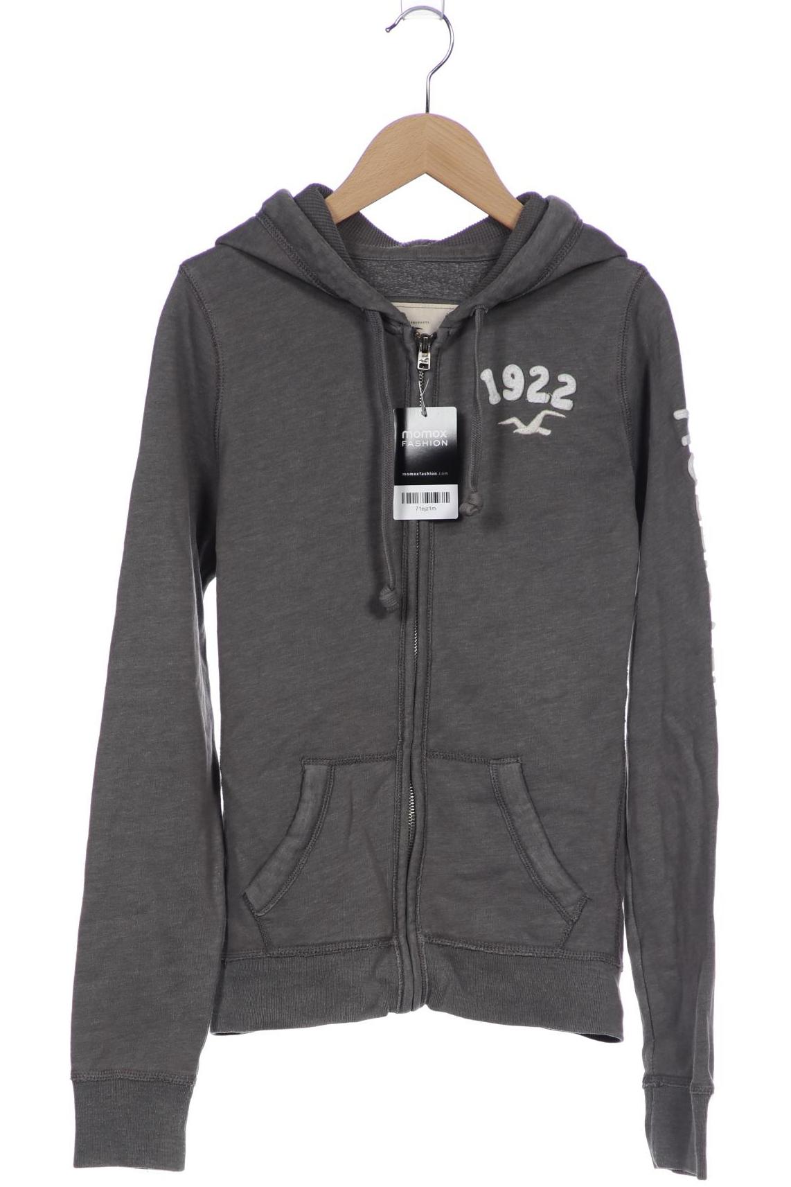 

Hollister Damen Kapuzenpullover, grau, Gr. 38