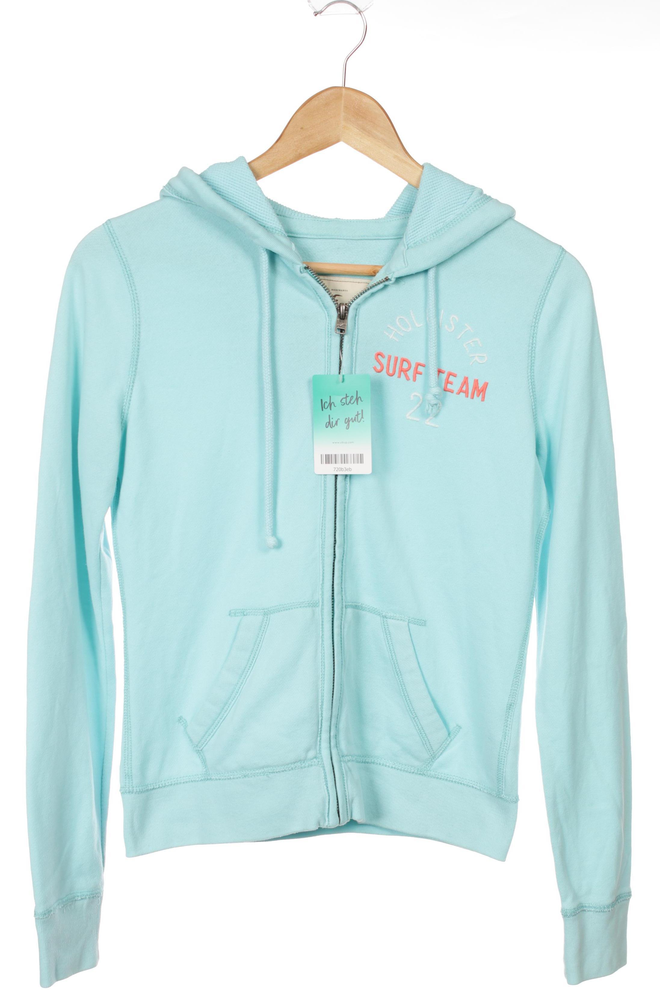 

Hollister Damen Kapuzenpullover, blau, Gr.