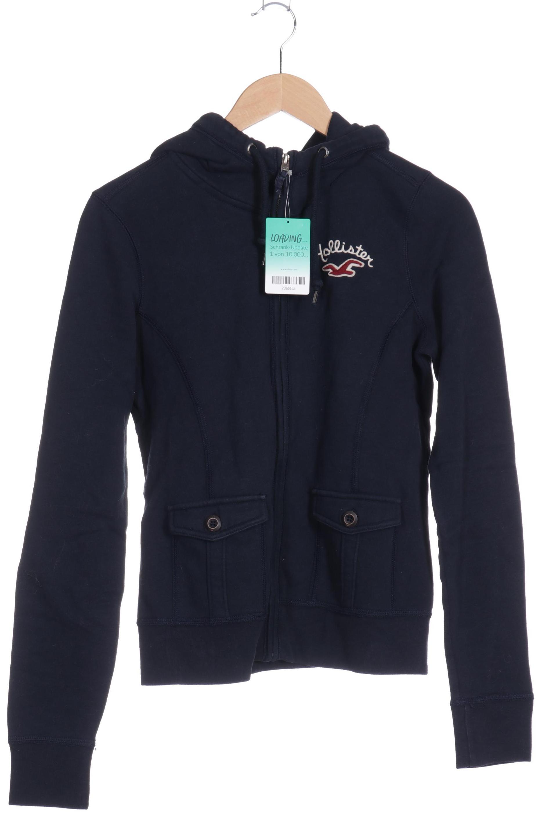 

Hollister Damen Kapuzenpullover, blau, Gr.