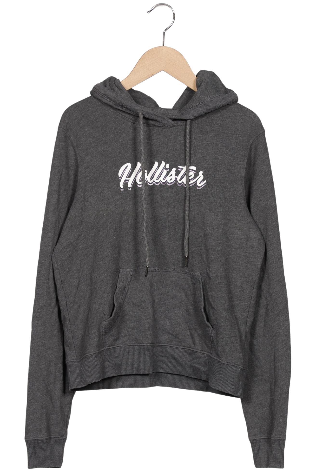 

Hollister Damen Kapuzenpullover, grau, Gr. 34