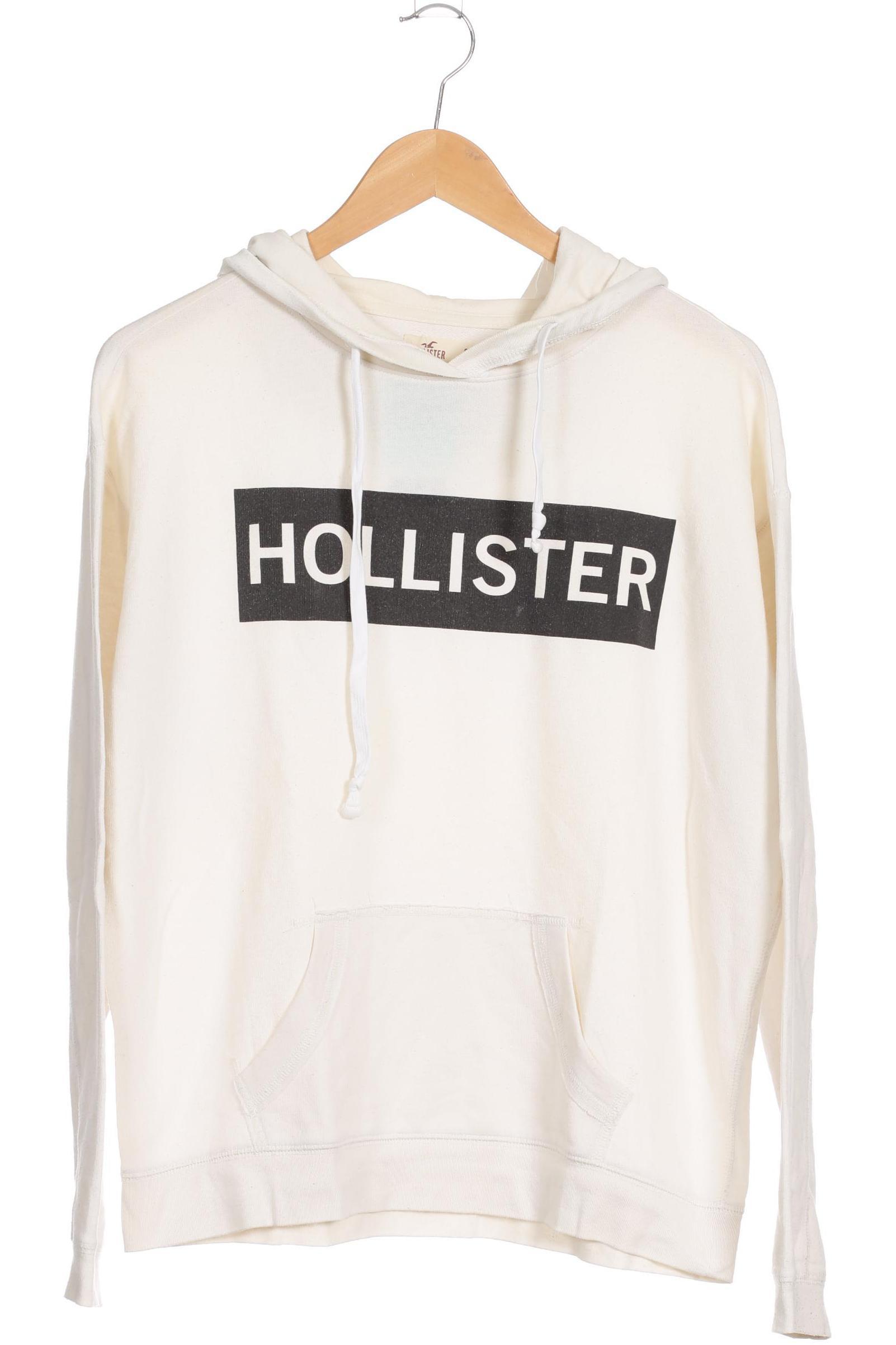 

Hollister Damen Kapuzenpullover, weiß, Gr.