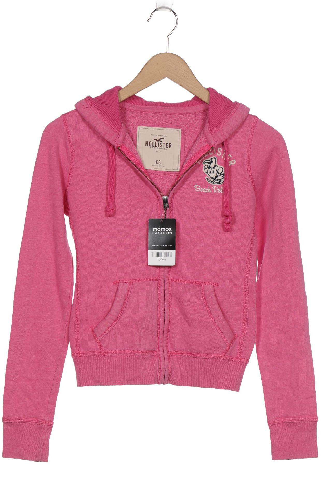 

Hollister Damen Kapuzenpullover, pink, Gr. 34
