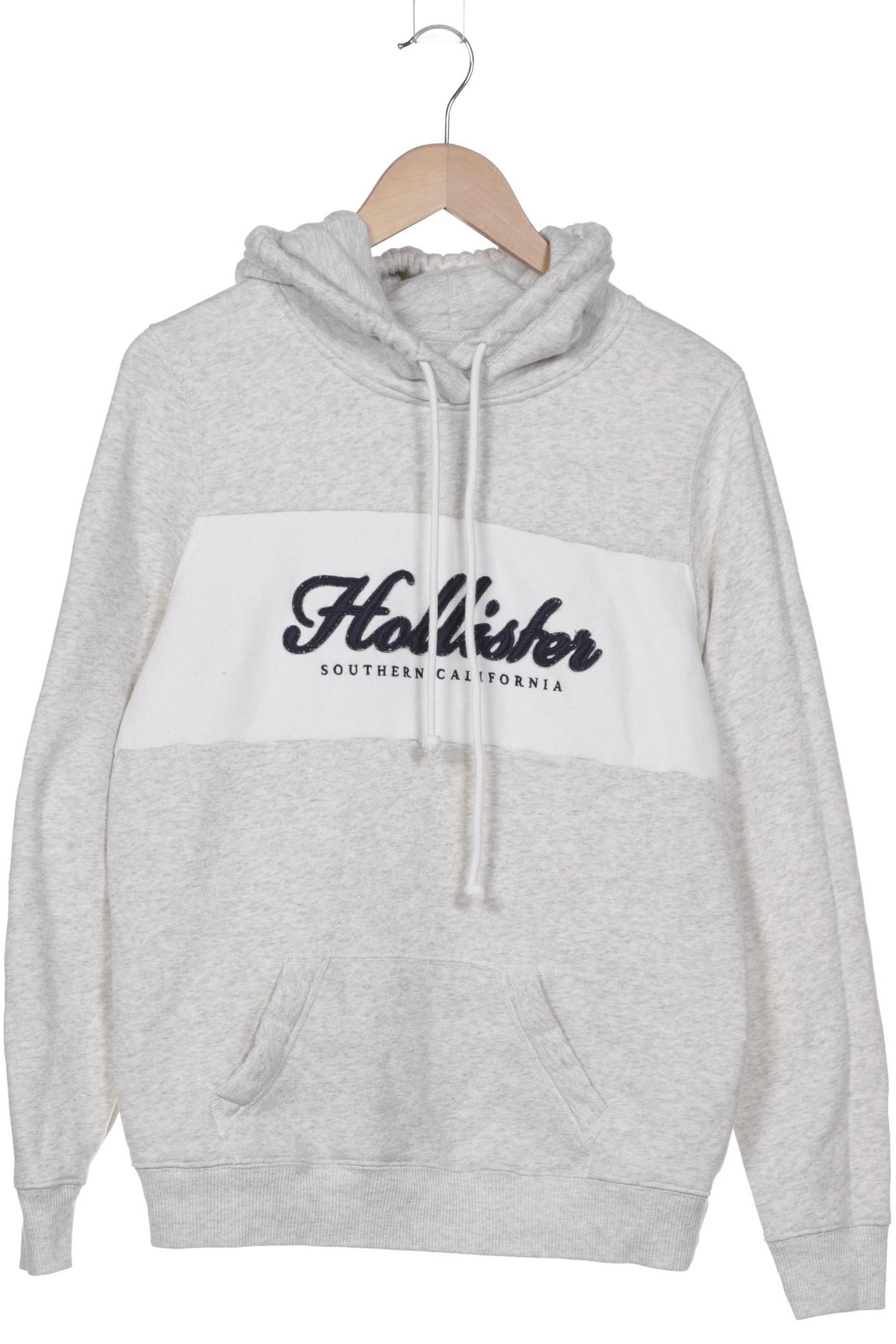 

Hollister Damen Kapuzenpullover, grau, Gr. 42