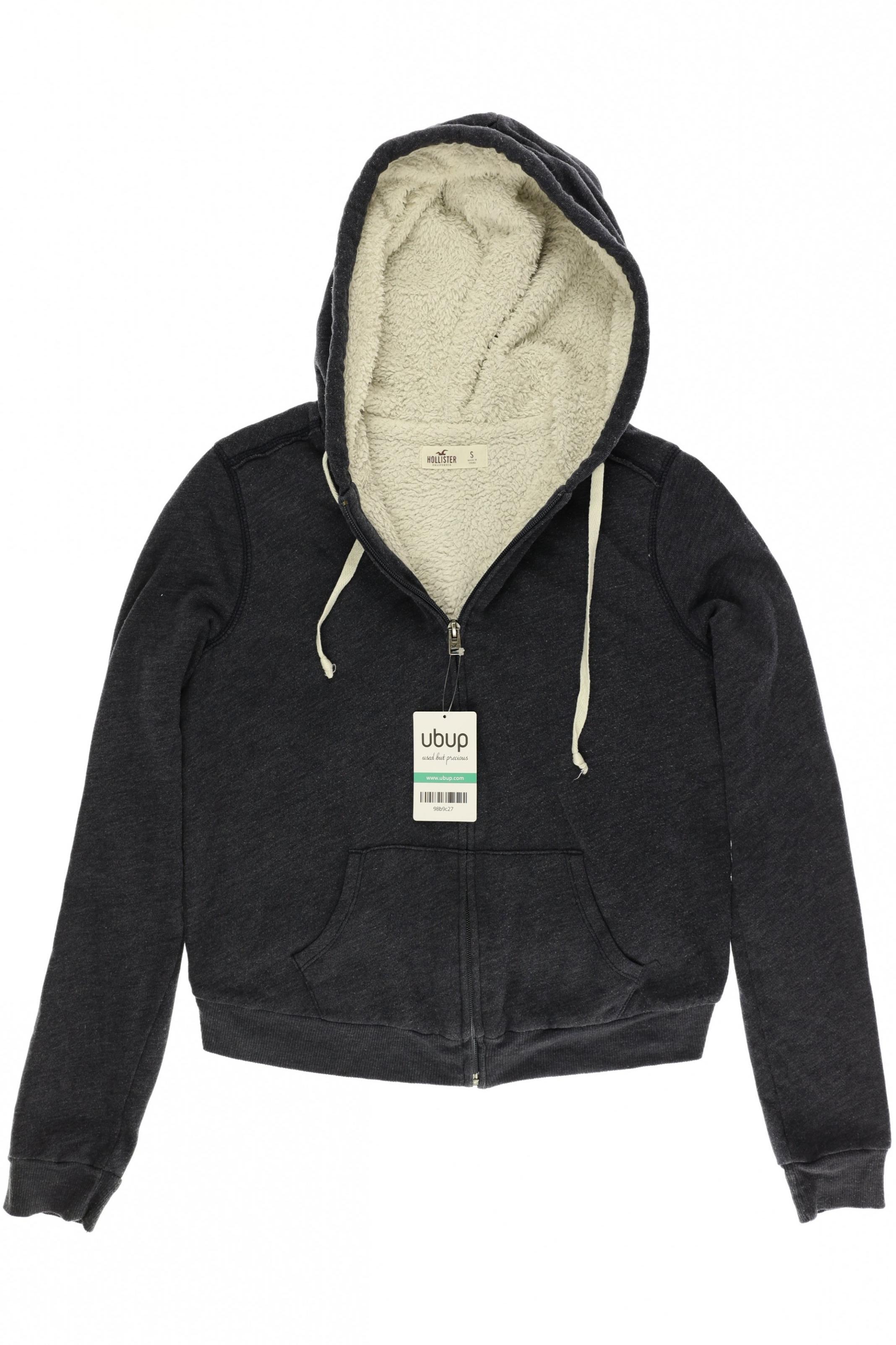 

Hollister Damen Kapuzenpullover, grau, Gr.