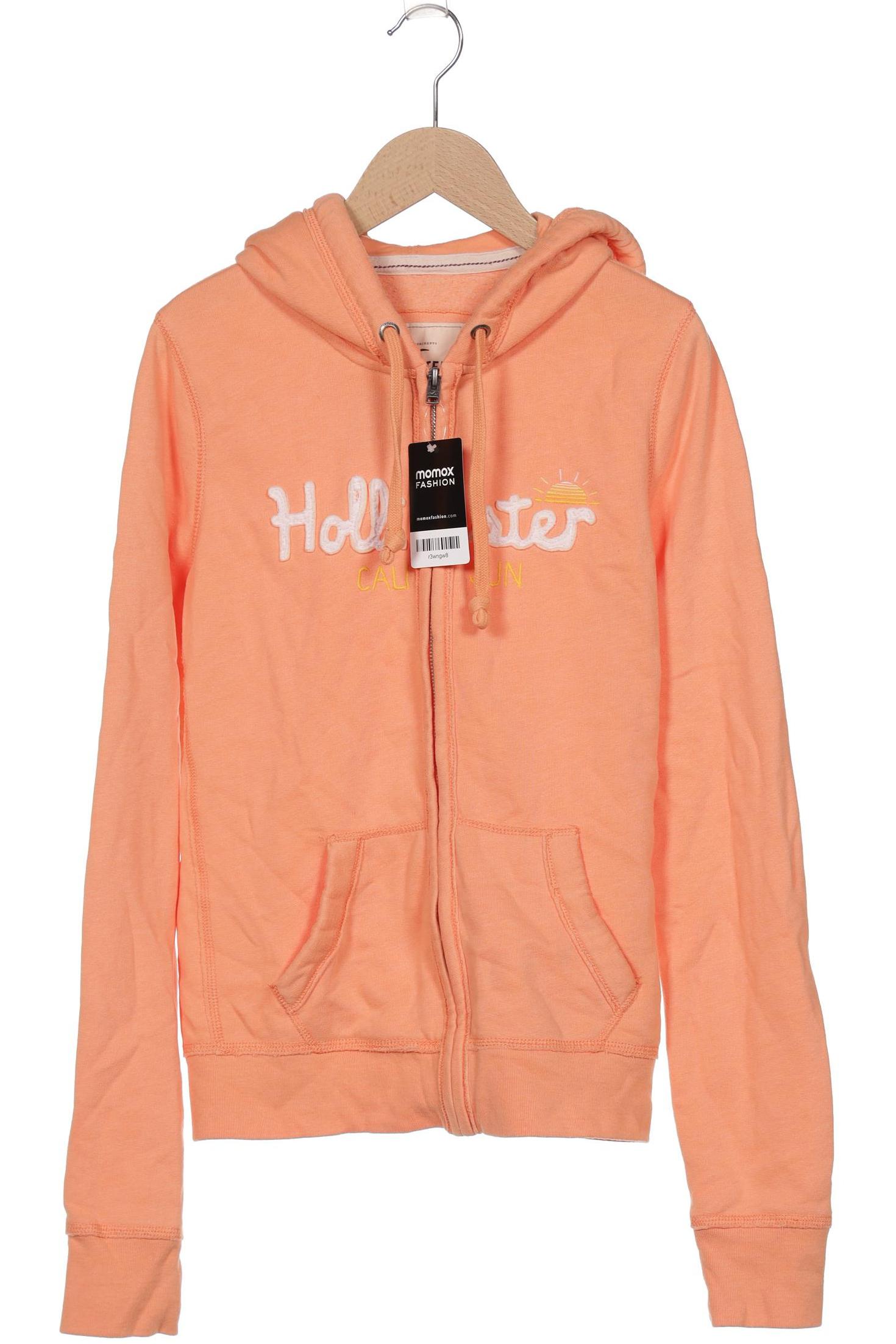 

Hollister Damen Kapuzenpullover, orange, Gr. 42