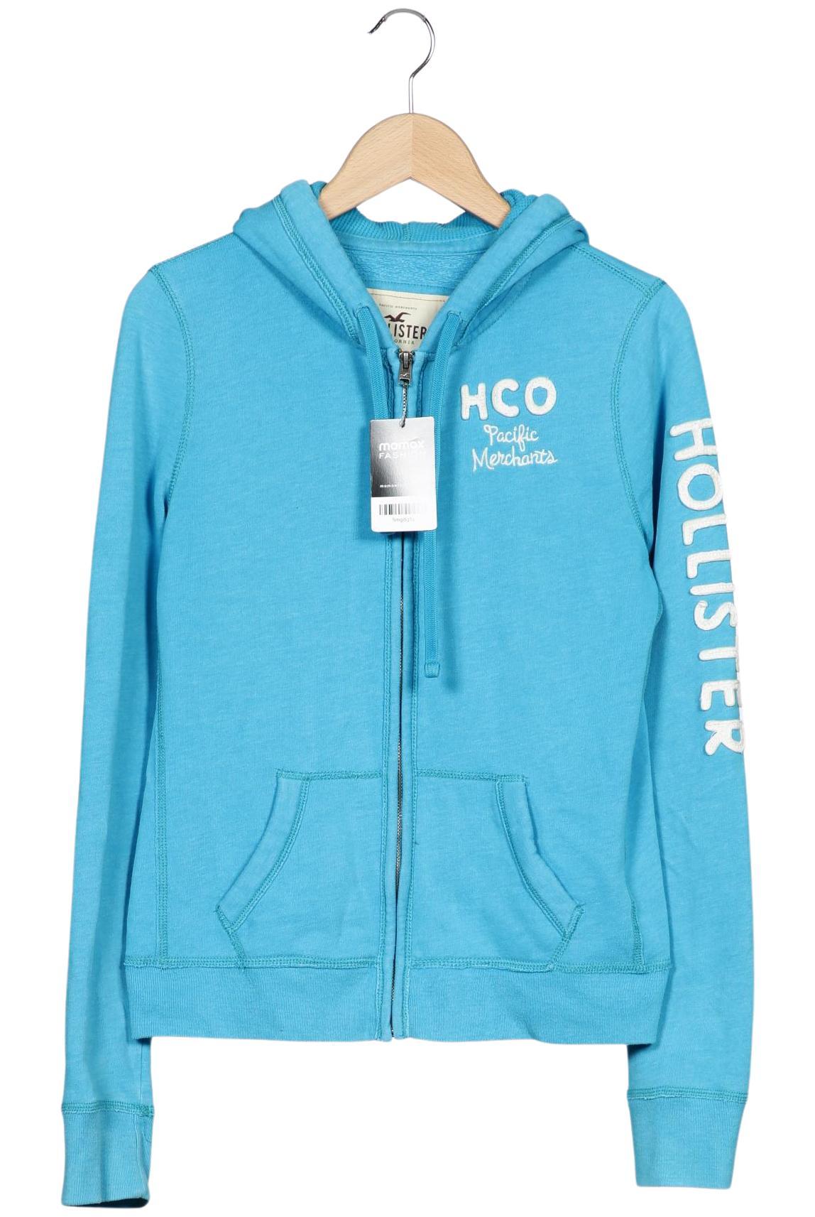 

Hollister Damen Kapuzenpullover, hellblau, Gr. 42