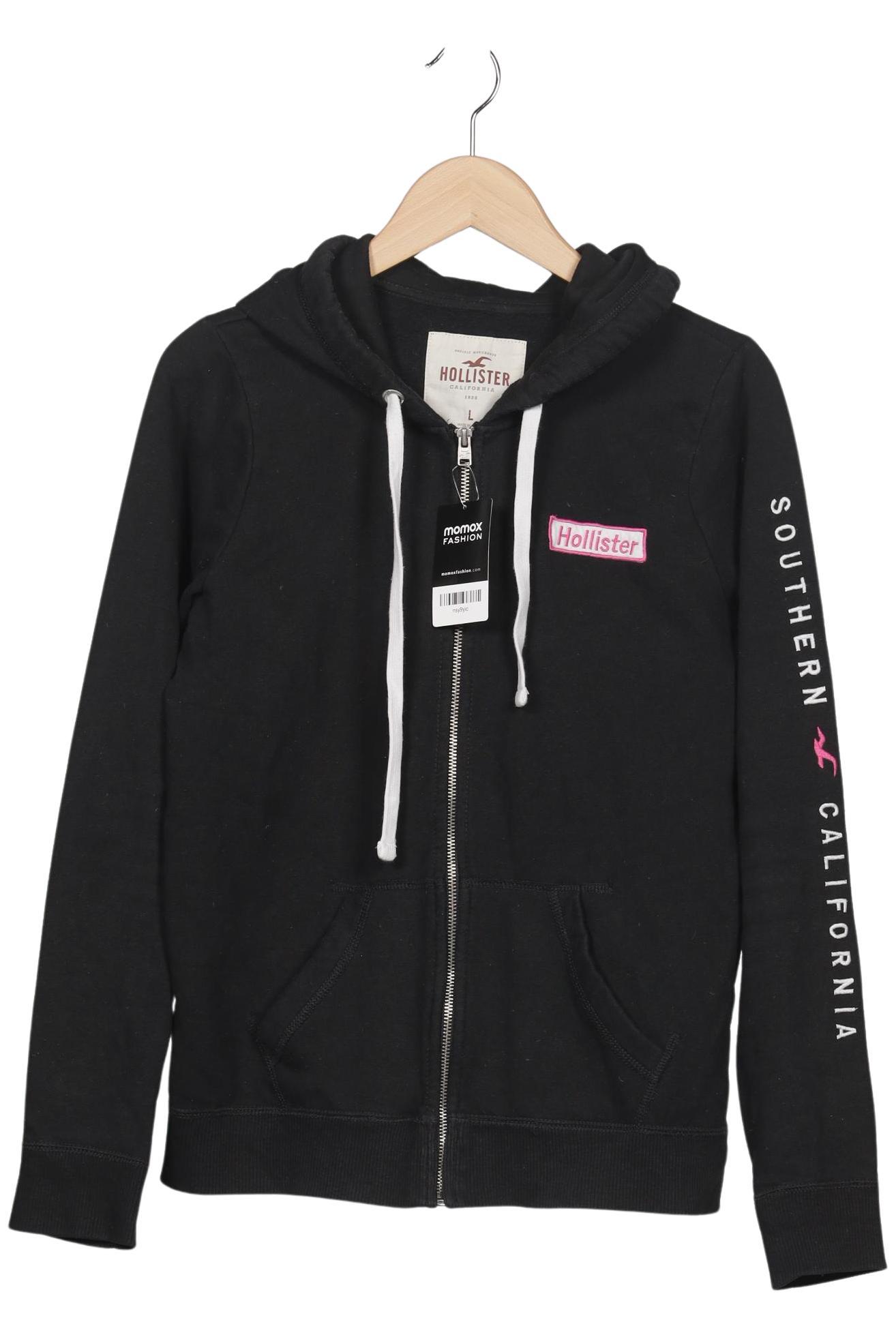 

Hollister Damen Kapuzenpullover, schwarz, Gr. 42