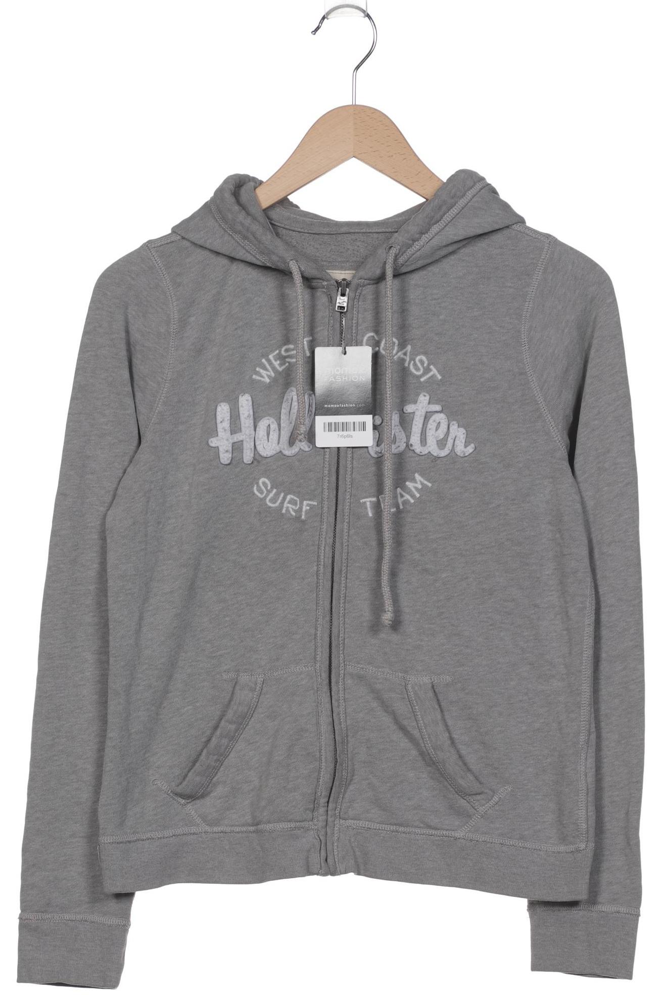 

Hollister Damen Kapuzenpullover, grau, Gr. 42