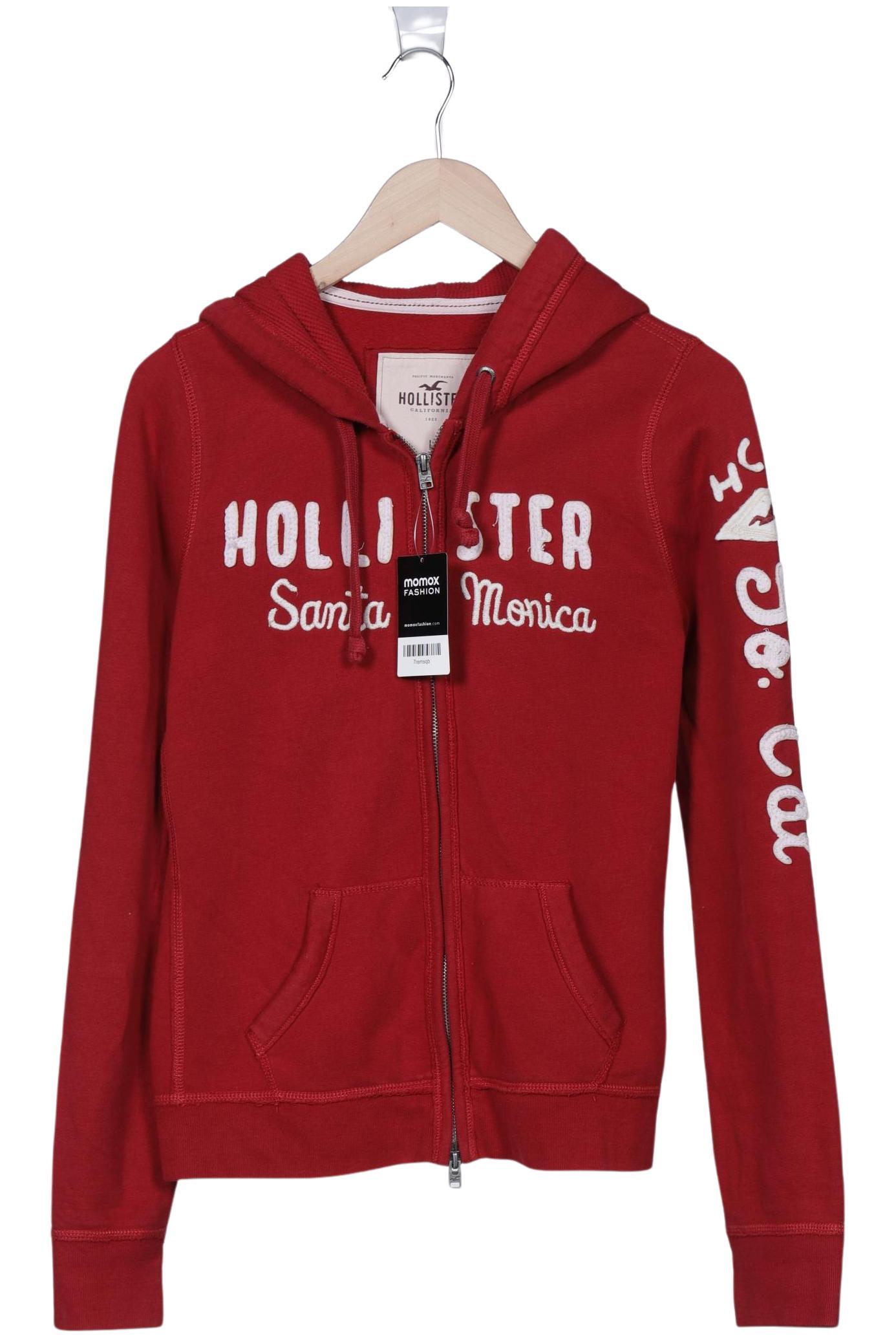 

Hollister Damen Kapuzenpullover, rot, Gr. 42