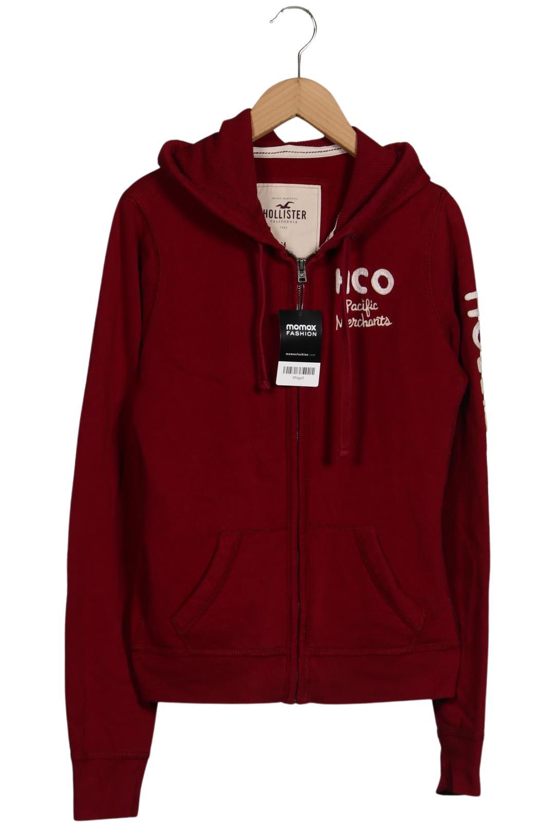 

Hollister Damen Kapuzenpullover, rot, Gr. 38