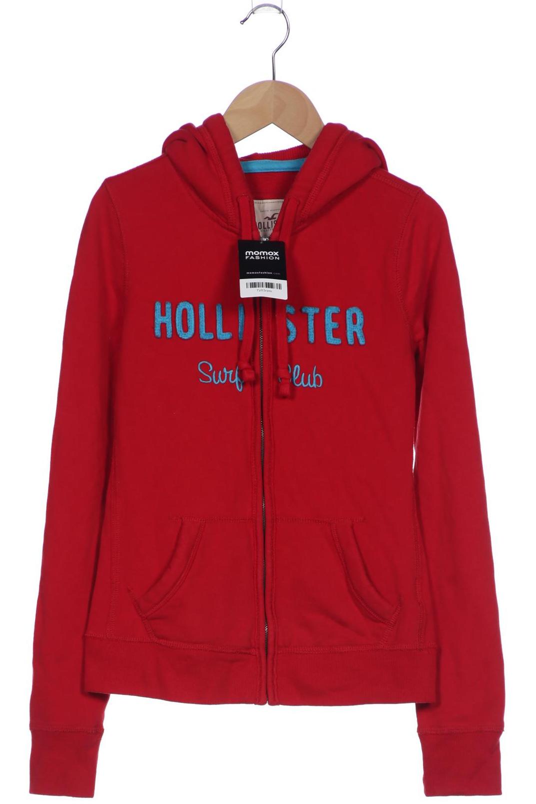 

Hollister Damen Kapuzenpullover, rot, Gr. 36