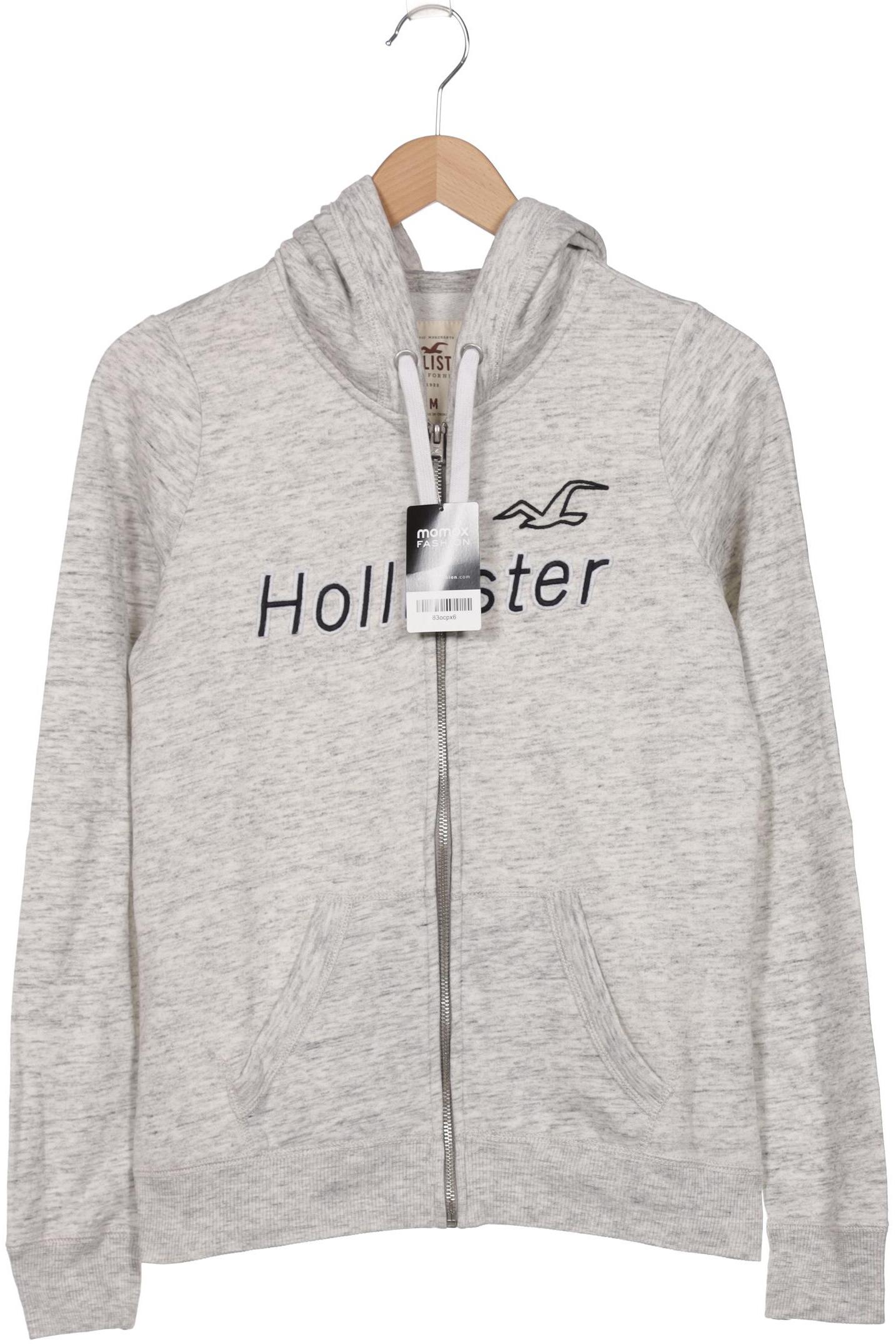 

Hollister Damen Kapuzenpullover, grau, Gr. 38