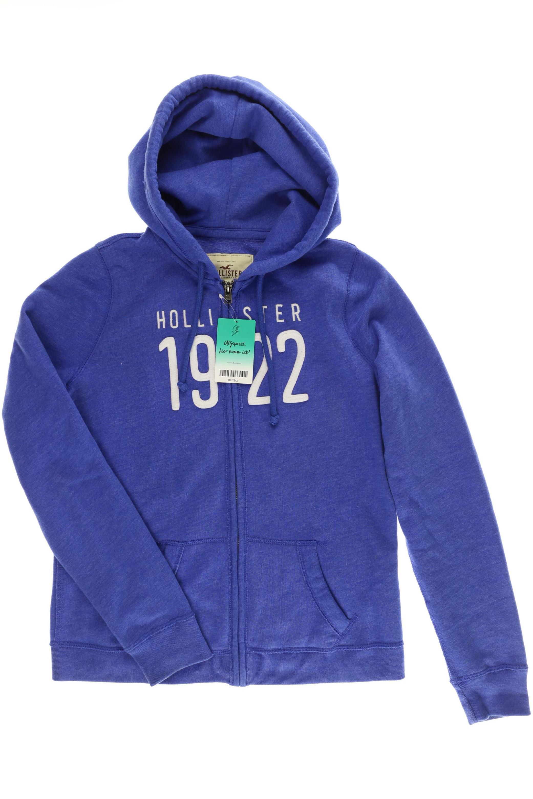 

Hollister Damen Kapuzenpullover, blau, Gr.