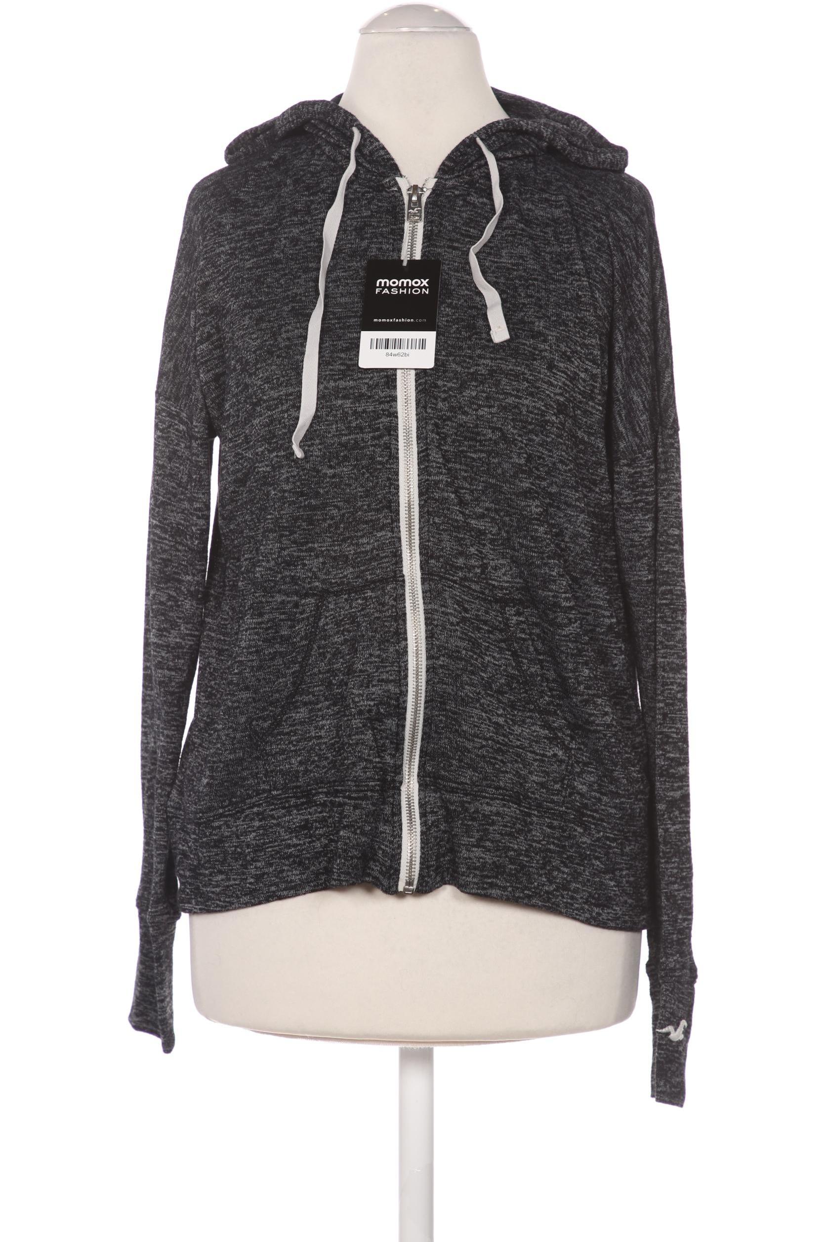 

Hollister Damen Kapuzenpullover, grau, Gr. 36