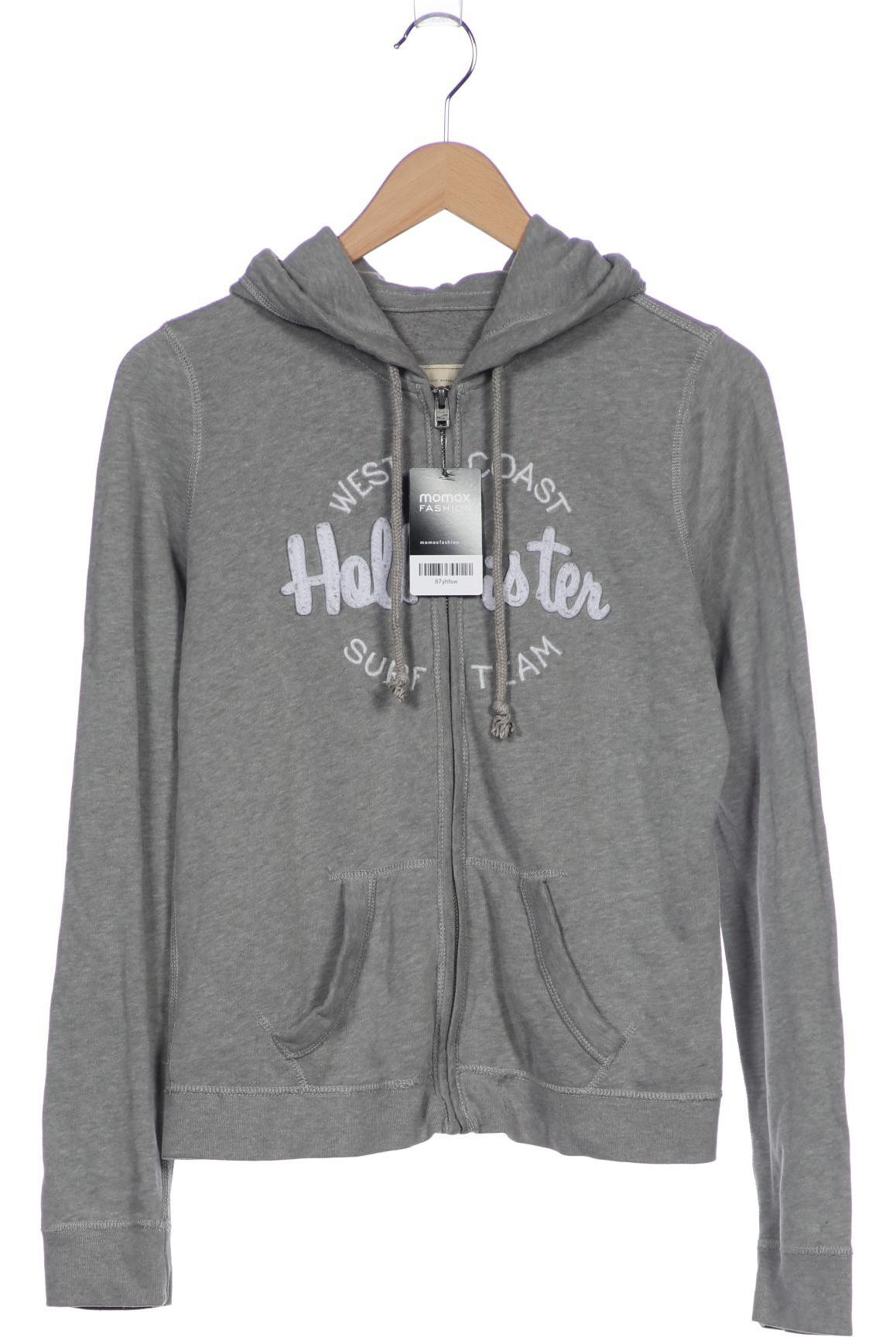 

Hollister Damen Kapuzenpullover, grau, Gr. 38