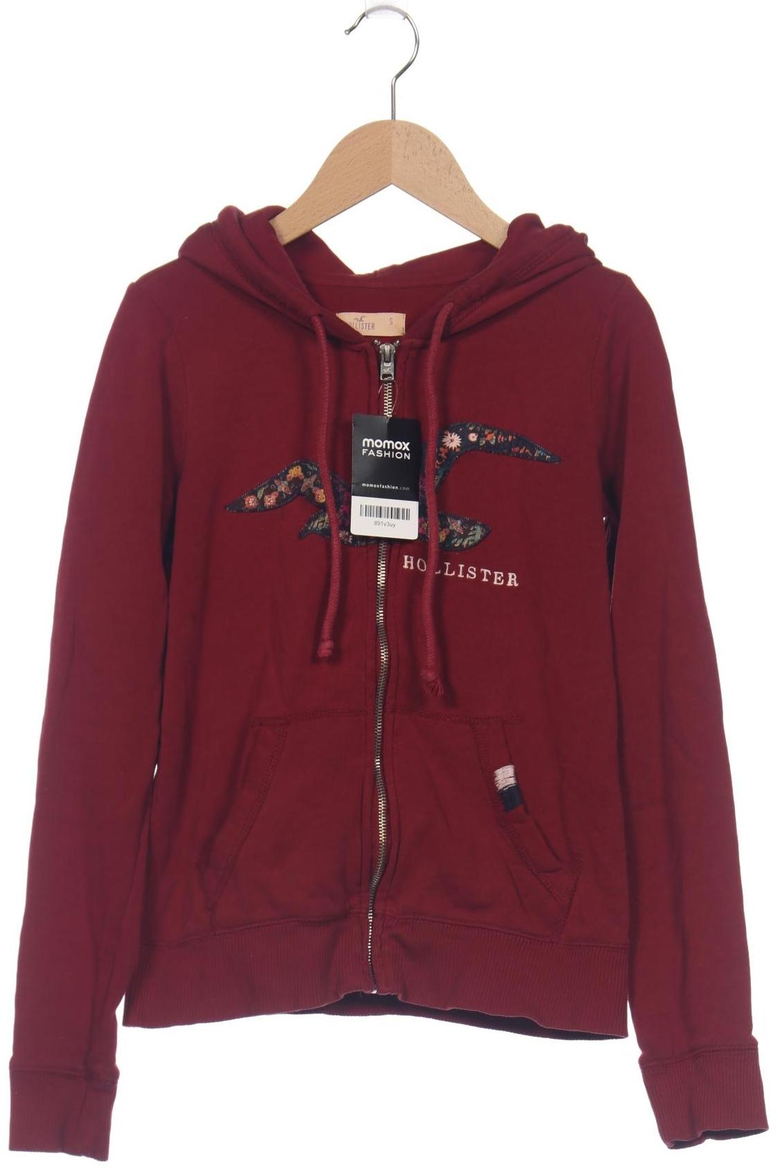 

Hollister Damen Kapuzenpullover, bordeaux, Gr. 36