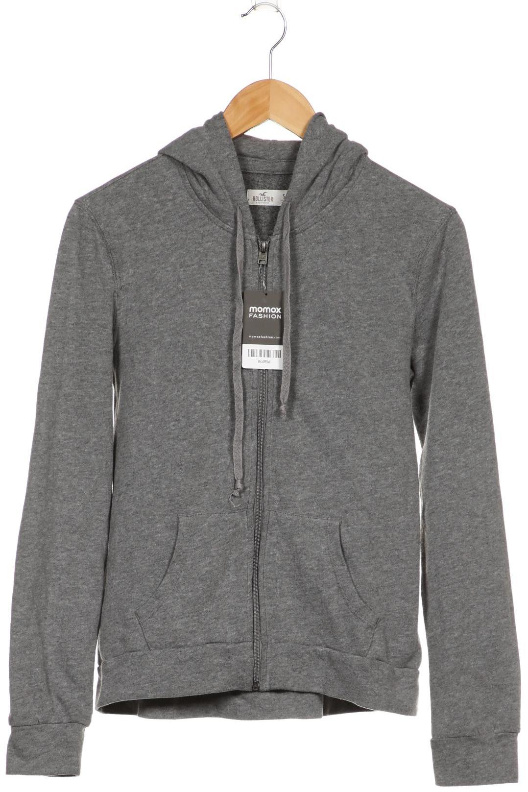 

Hollister Damen Kapuzenpullover, grau, Gr. 36