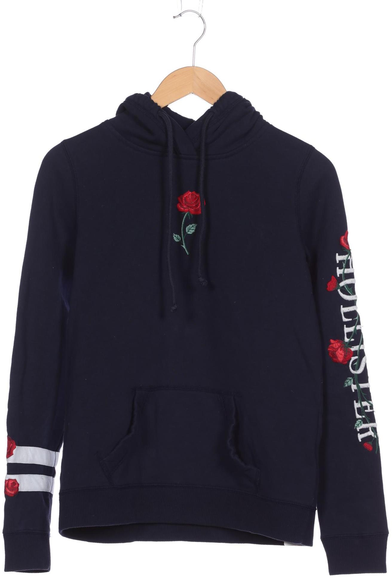 

Hollister Damen Kapuzenpullover, blau, Gr. 36