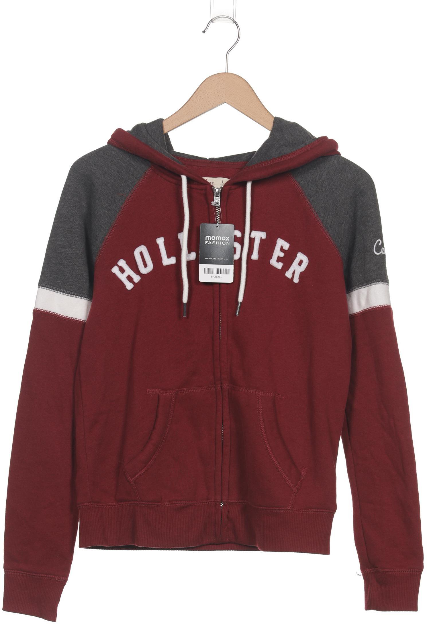 

Hollister Damen Kapuzenpullover, bordeaux, Gr. 42