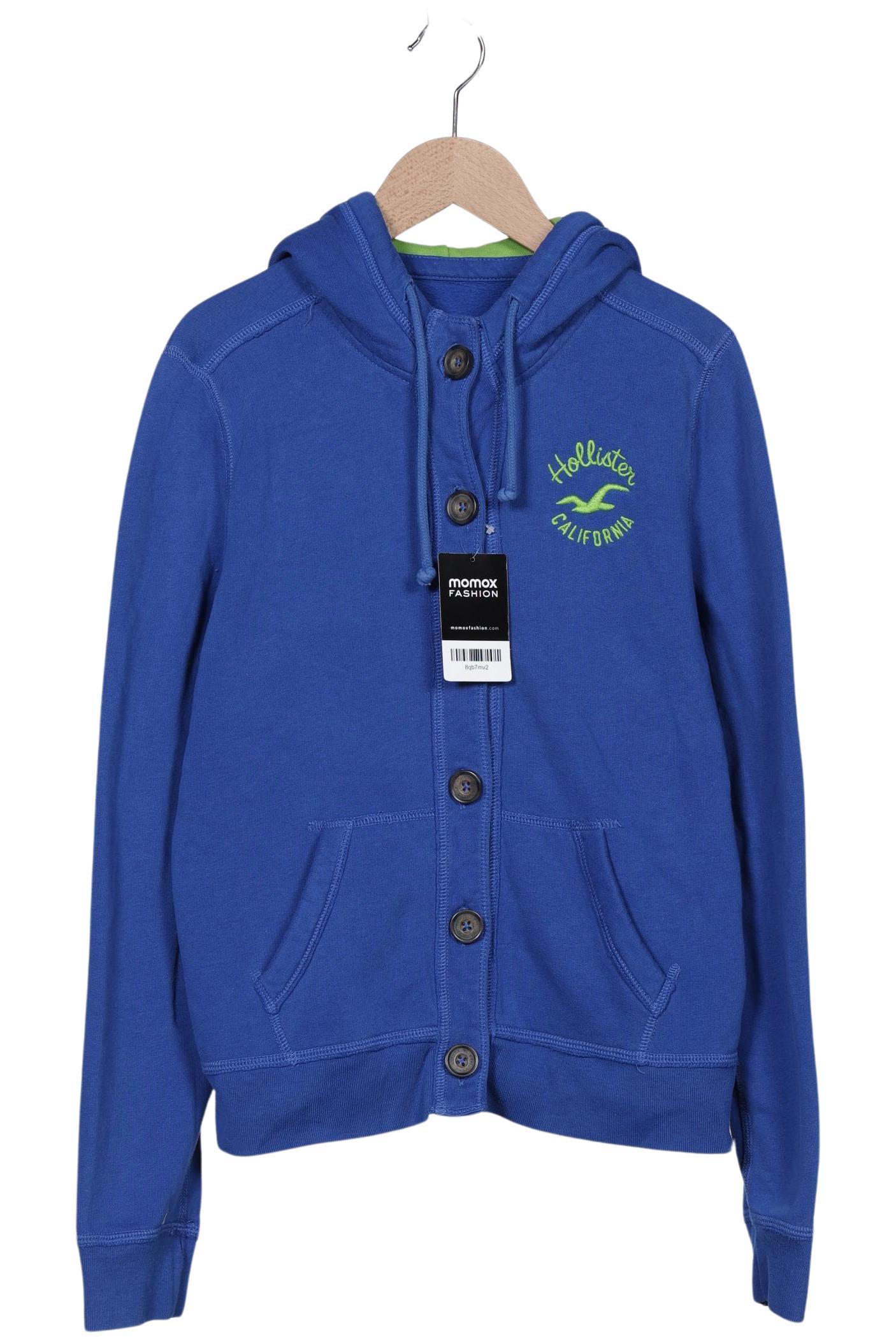 

Hollister Damen Kapuzenpullover, blau, Gr. 42