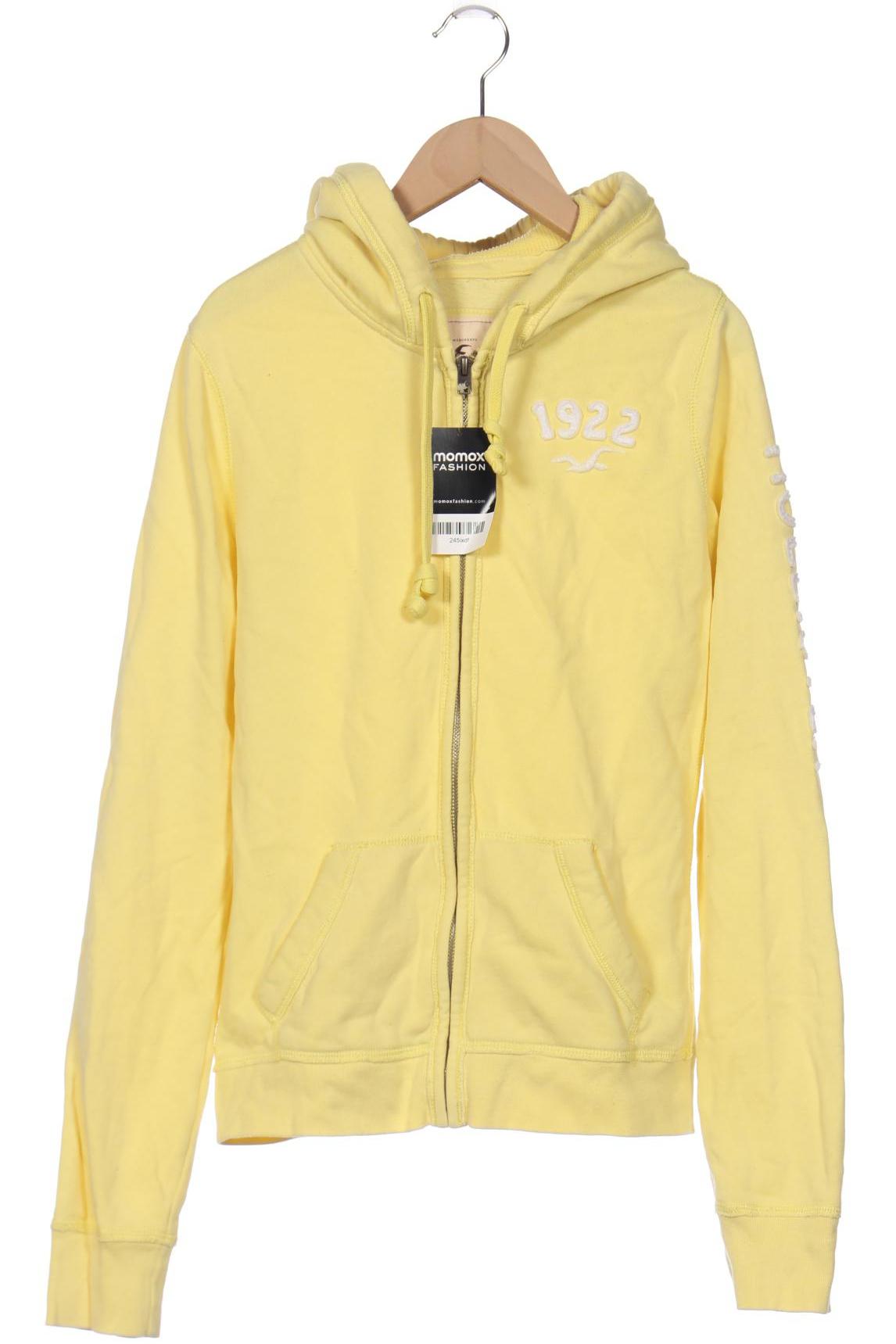

Hollister Damen Kapuzenpullover, gelb