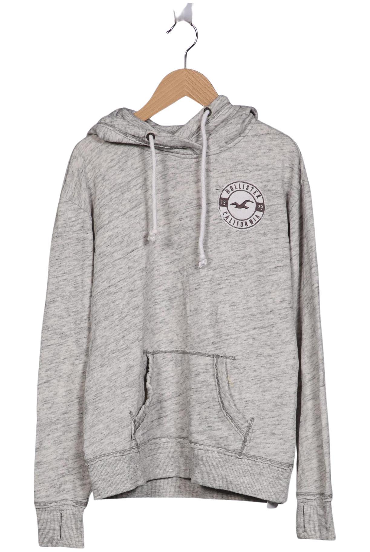 

Hollister Damen Kapuzenpullover, grau, Gr. 36