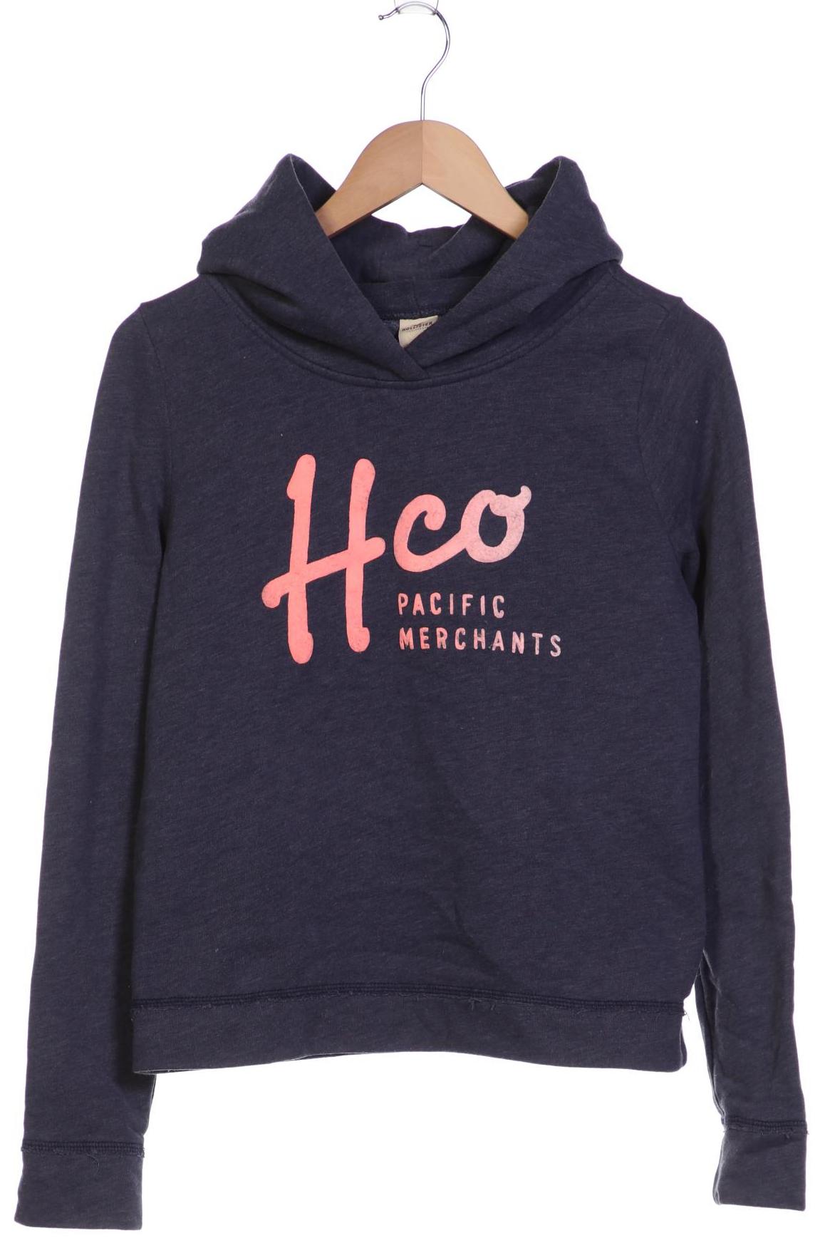 

Hollister Damen Kapuzenpullover, blau, Gr. 38