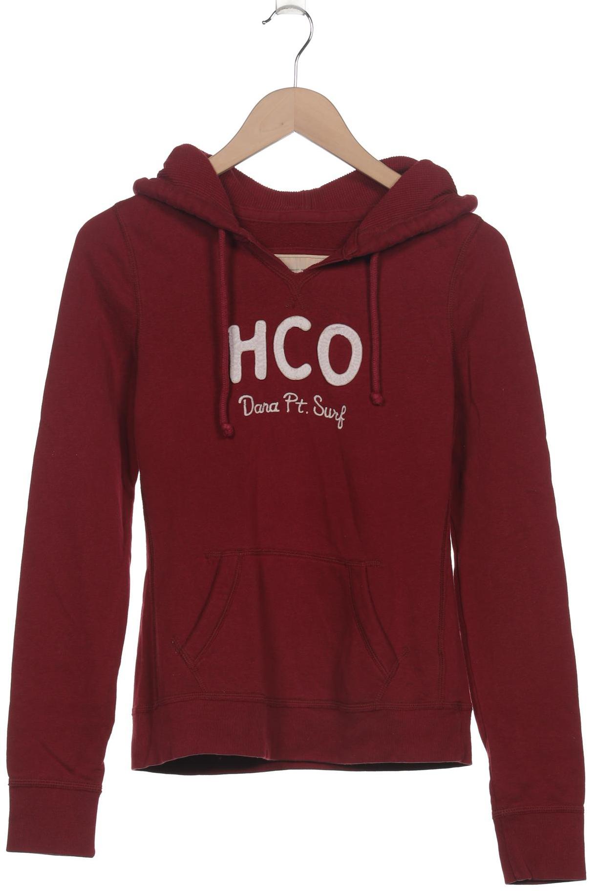

Hollister Damen Kapuzenpullover, bordeaux, Gr. 38