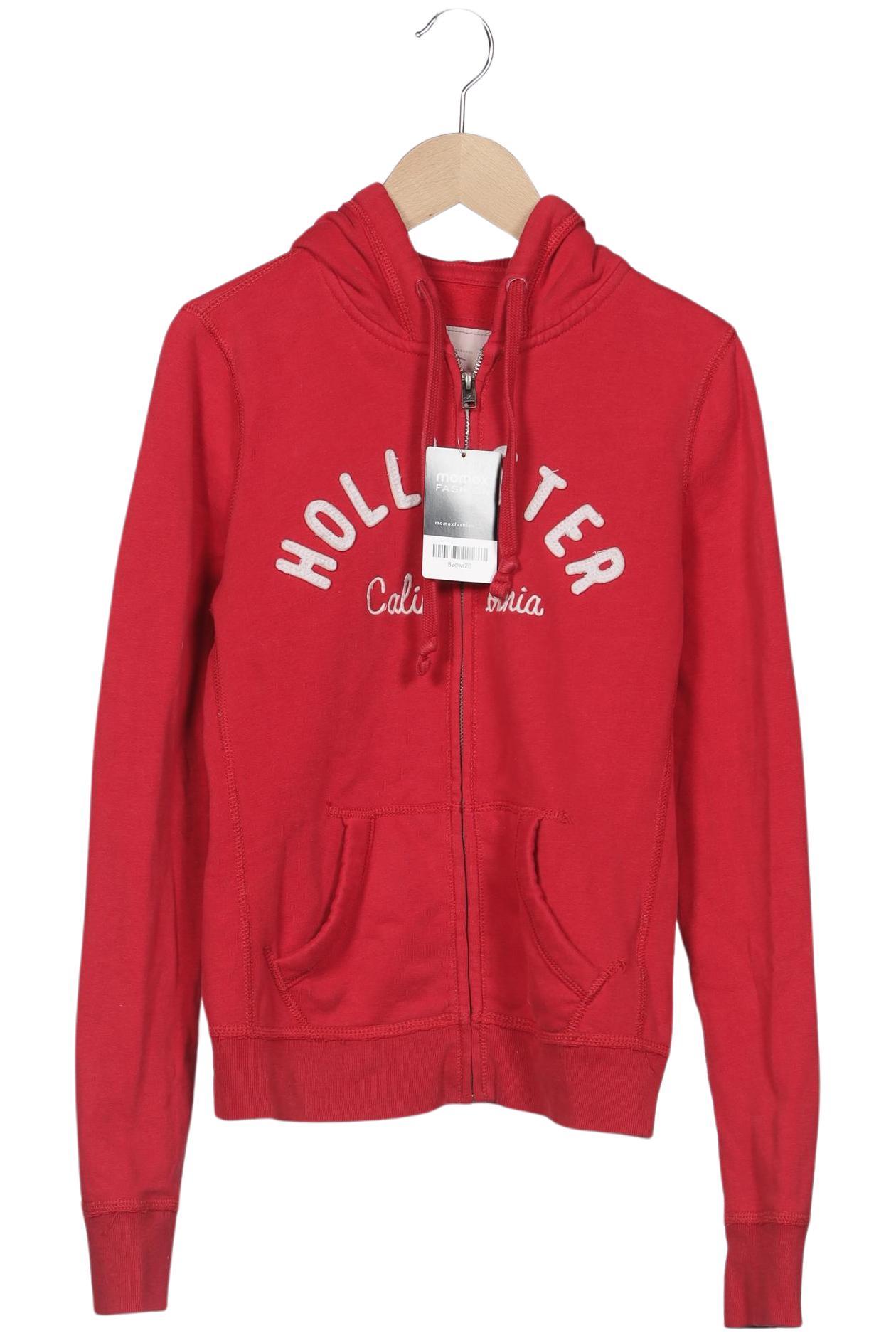 

Hollister Damen Kapuzenpullover, rot, Gr. 36
