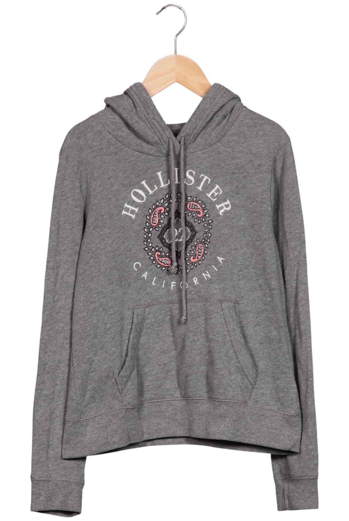 

Hollister Damen Kapuzenpullover, grau, Gr. 38