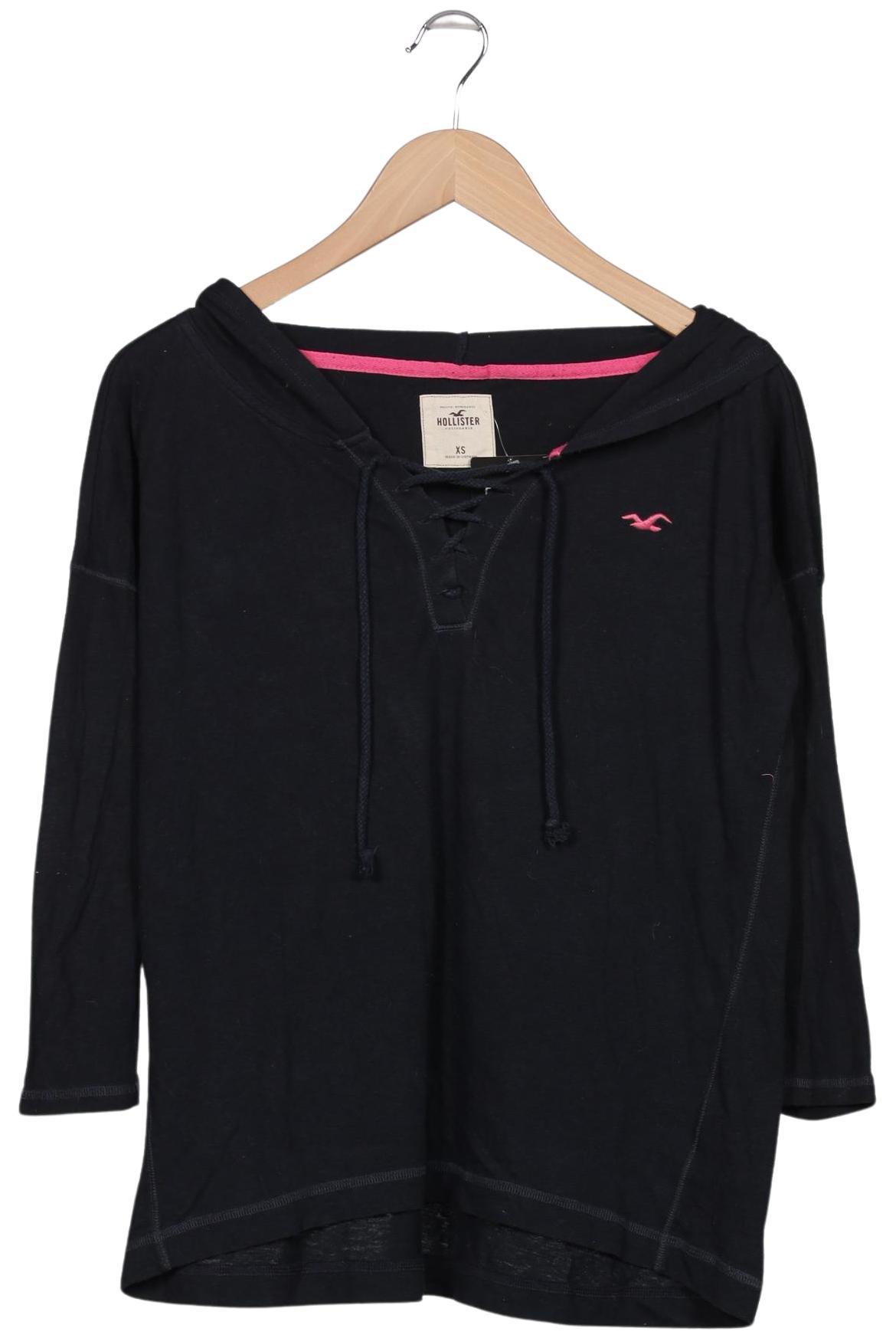 

Hollister Damen Kapuzenpullover, marineblau, Gr. 34