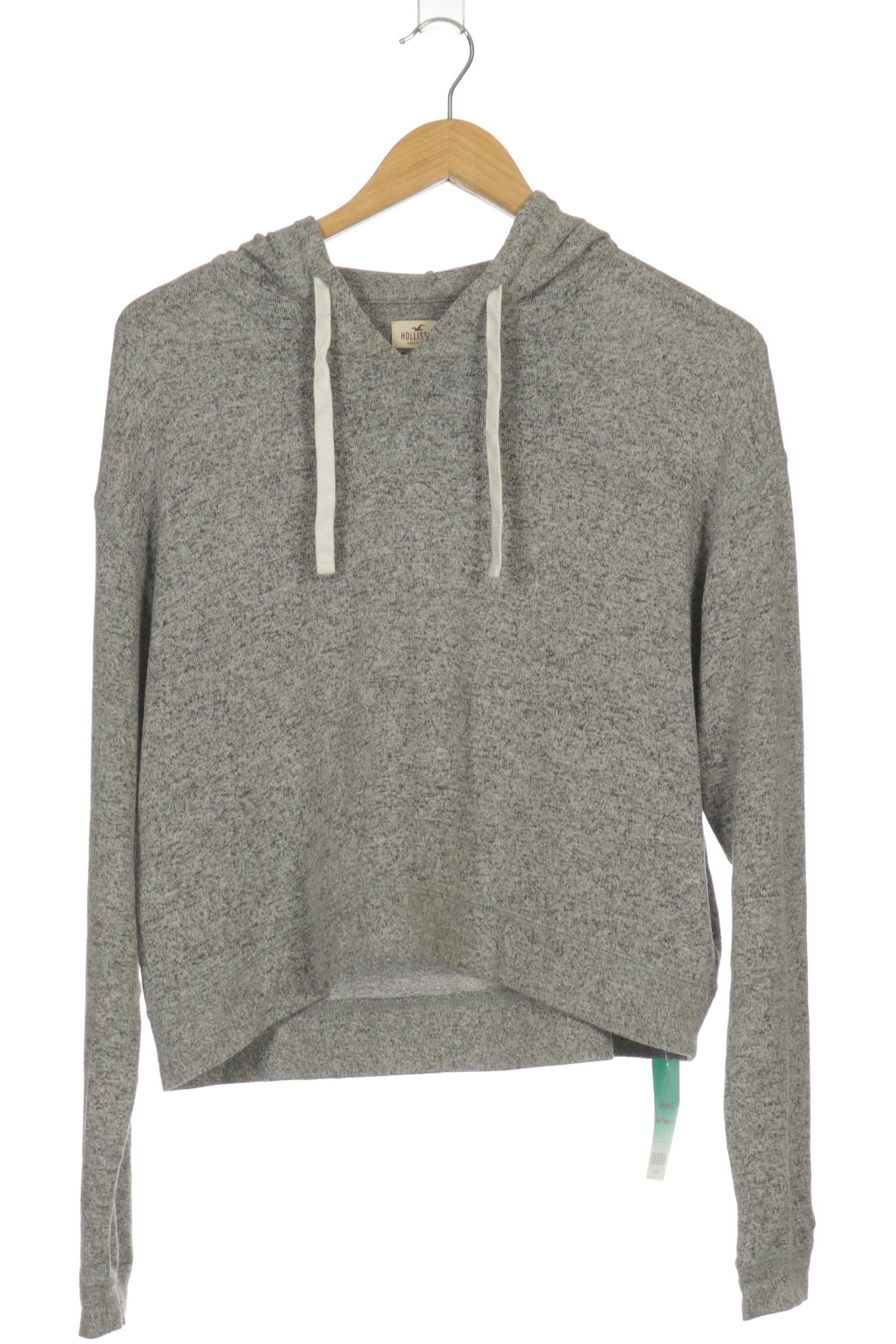 

Hollister Damen Kapuzenpullover, grau, Gr.