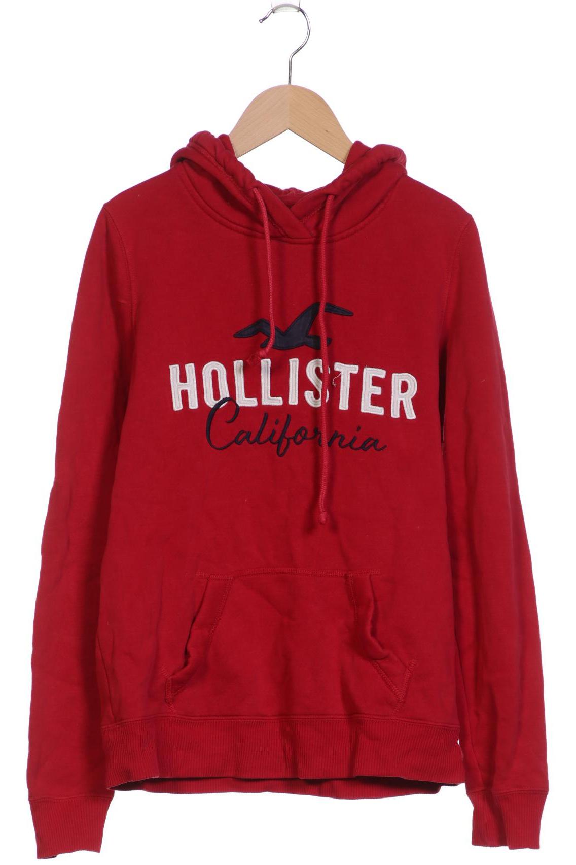 

Hollister Damen Kapuzenpullover, rot, Gr. 36