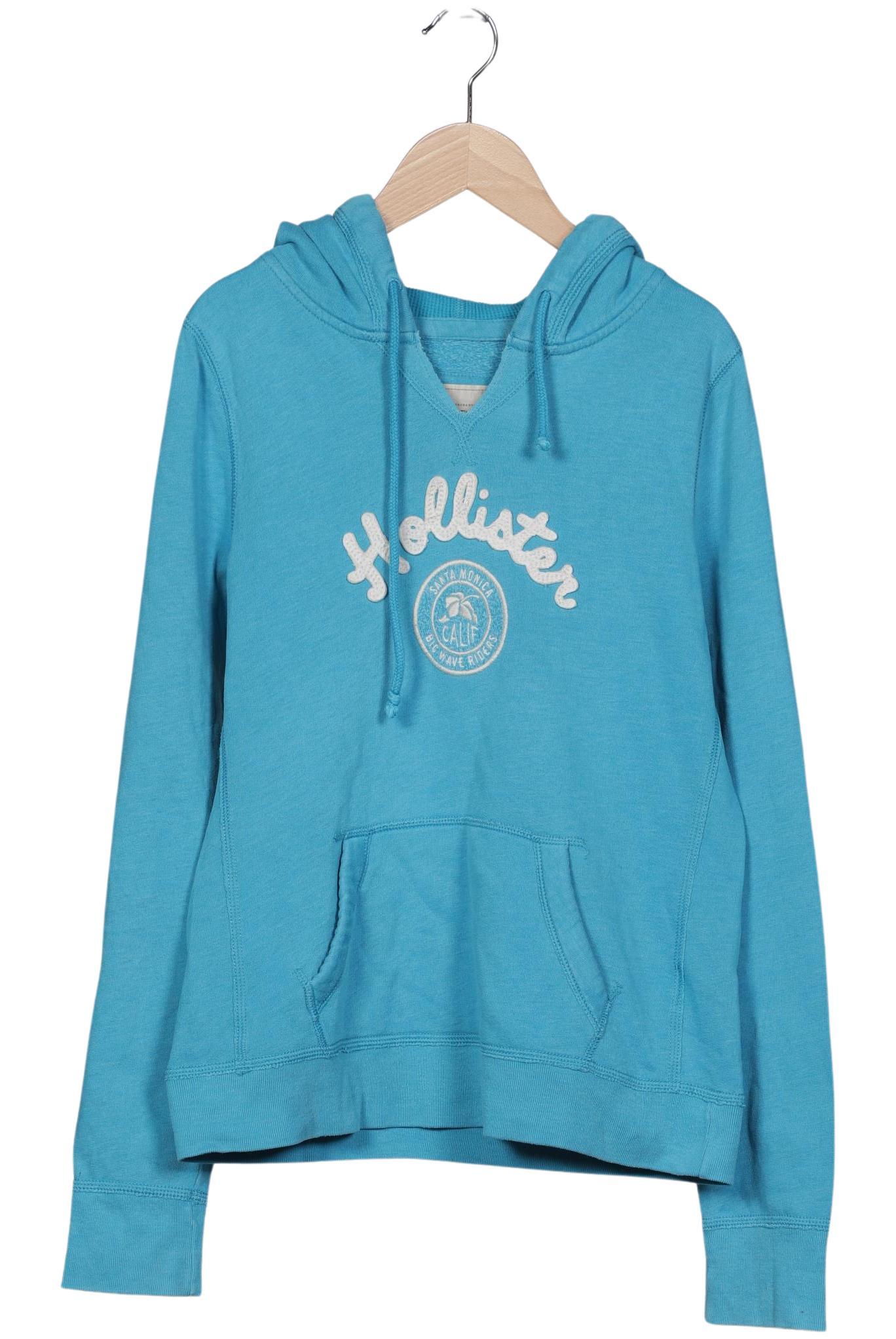

Hollister Damen Kapuzenpullover, blau, Gr. 42