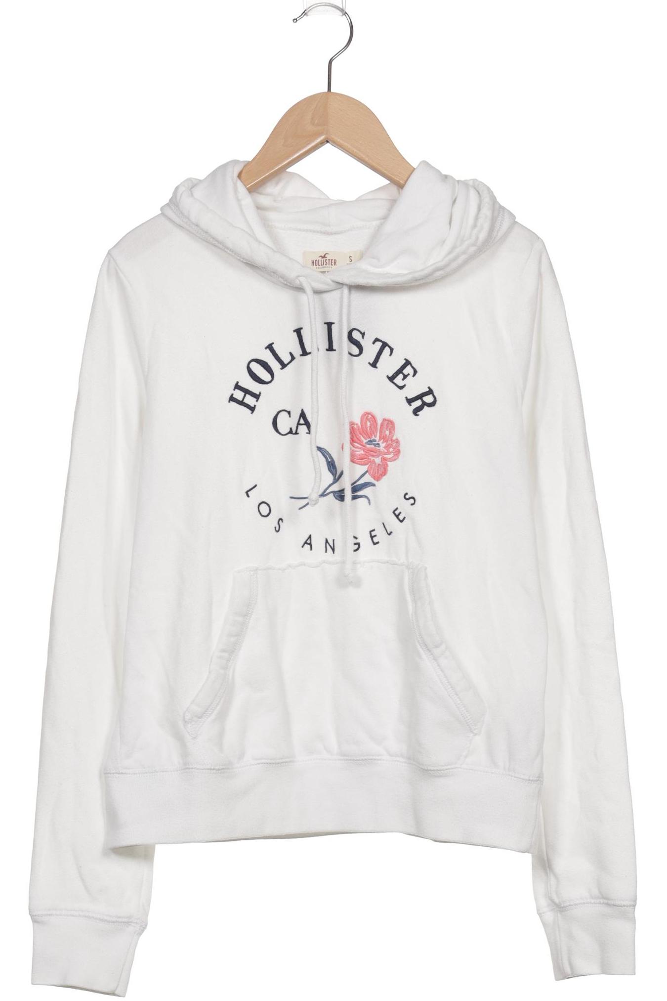 

Hollister Damen Kapuzenpullover, weiß, Gr. 36