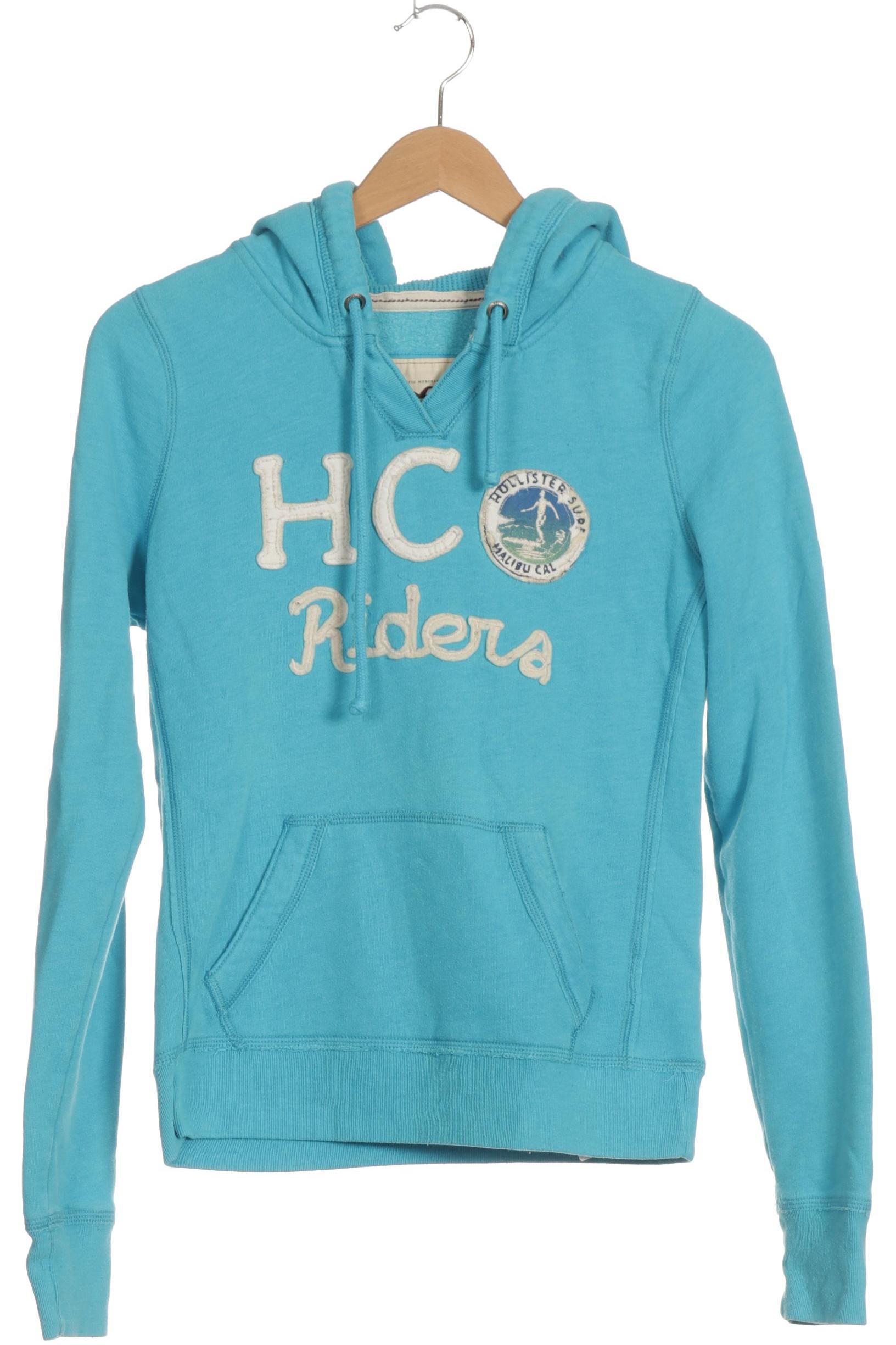 

Hollister Damen Kapuzenpullover, blau, Gr.