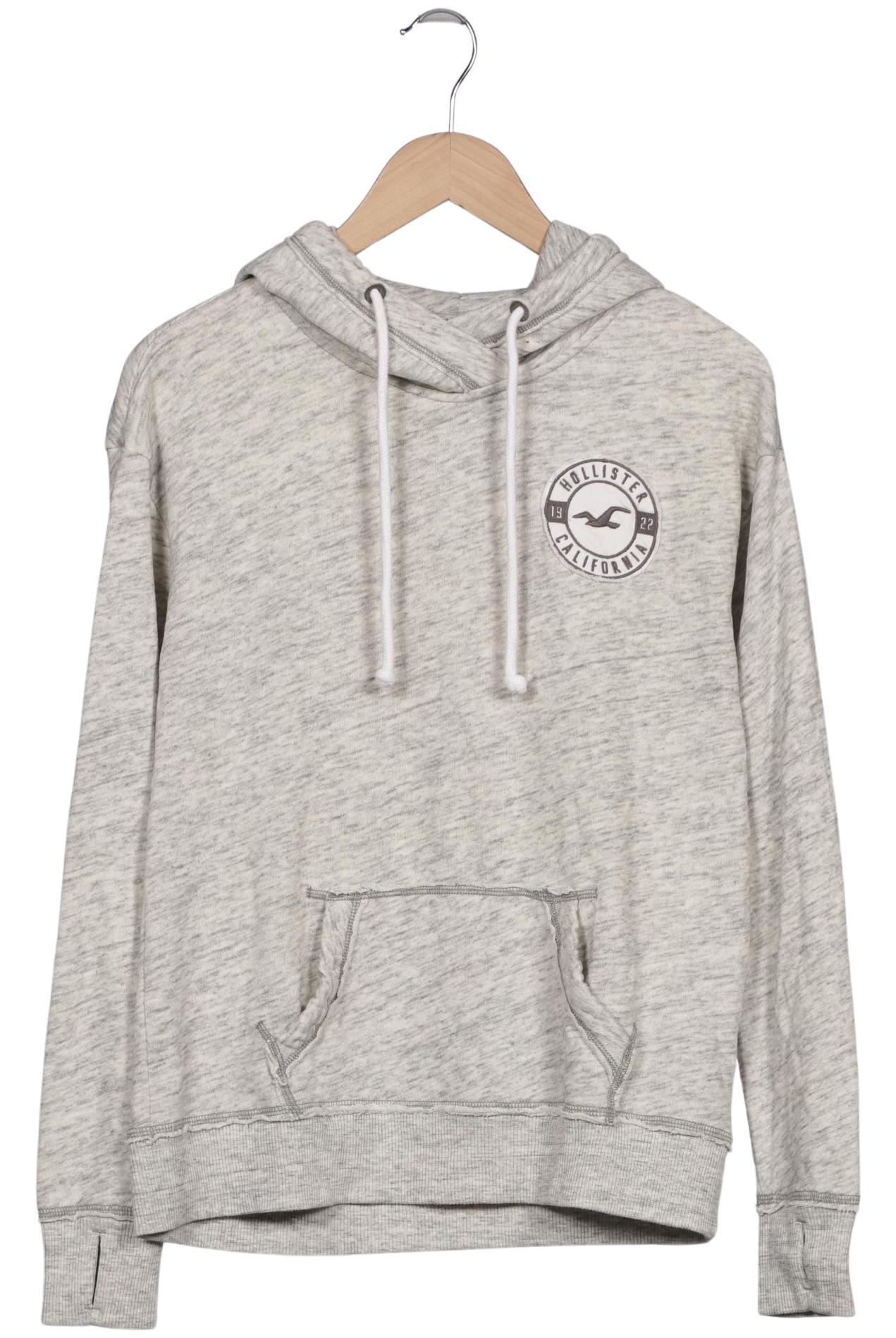

Hollister Damen Kapuzenpullover, grau, Gr. 38