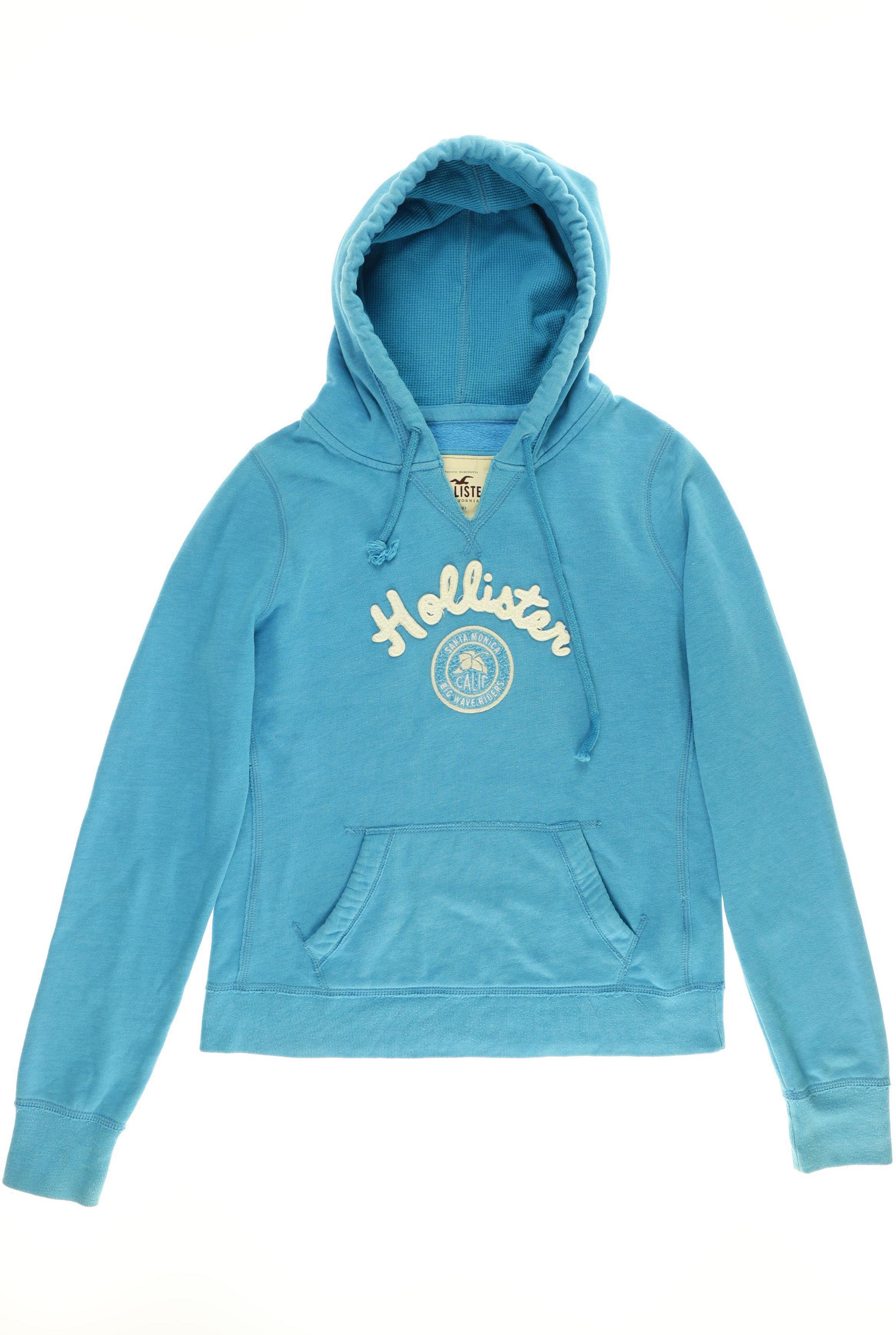 

Hollister Damen Kapuzenpullover, blau, Gr.