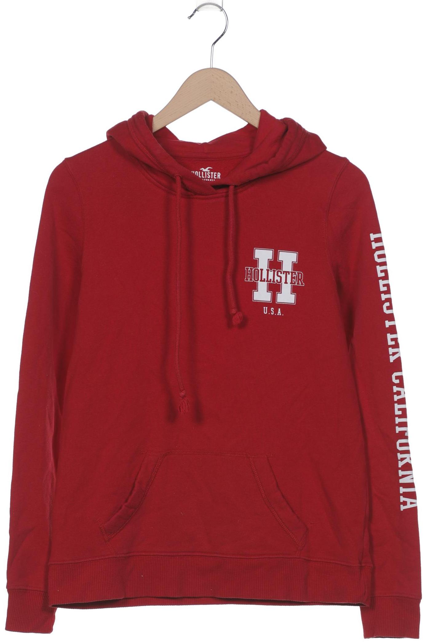 

Hollister Damen Kapuzenpullover, rot, Gr. 38